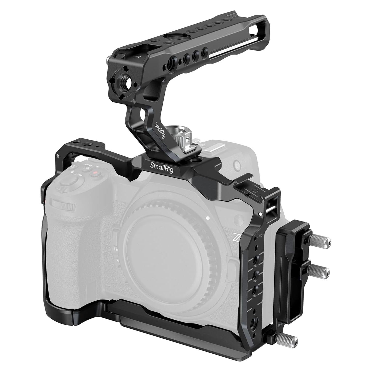 Jaula para cámara SmallRig Z6 III con mango y abrazadera