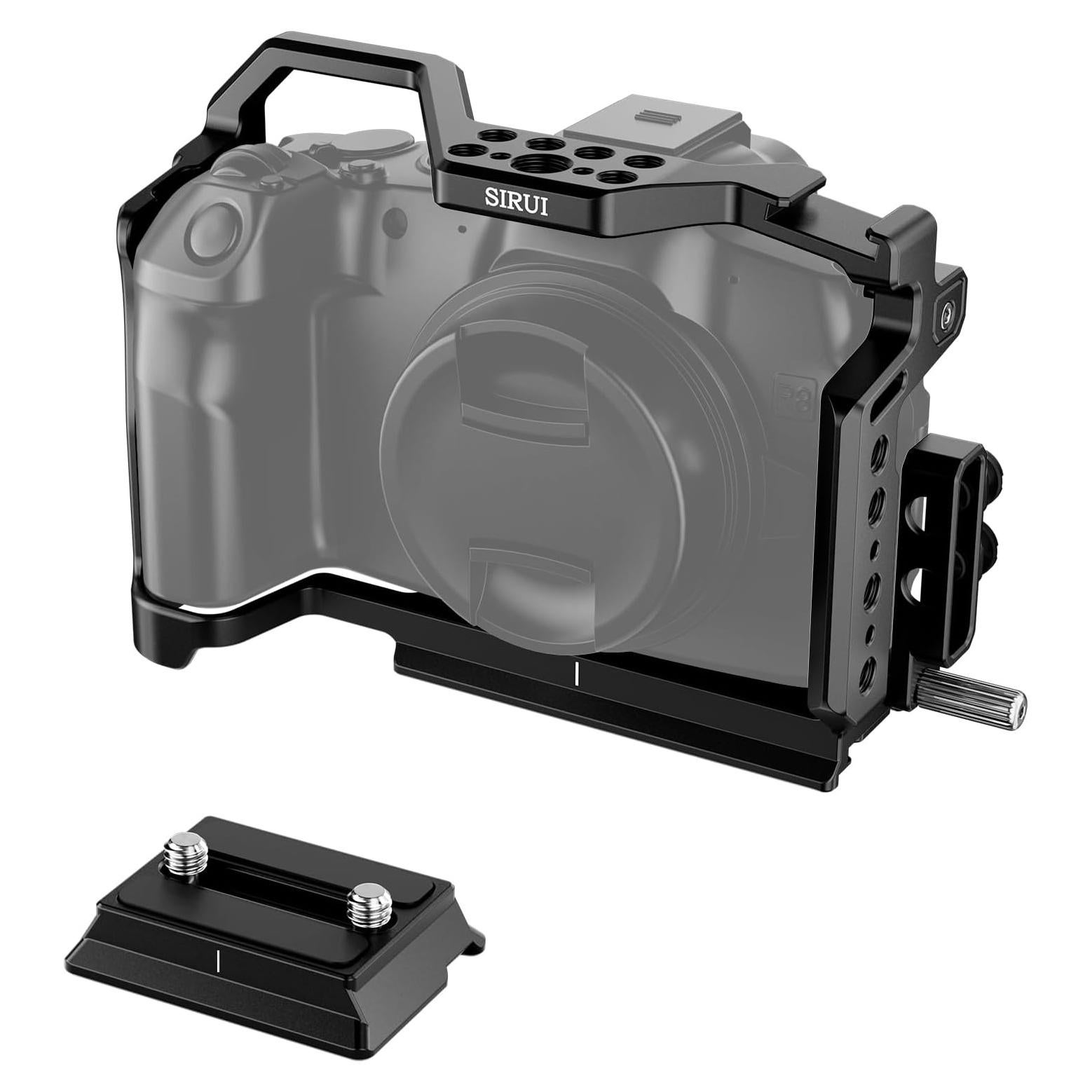 Jaula de Cámara SIRUI para Canon EOS R8 con Placa Rápida
