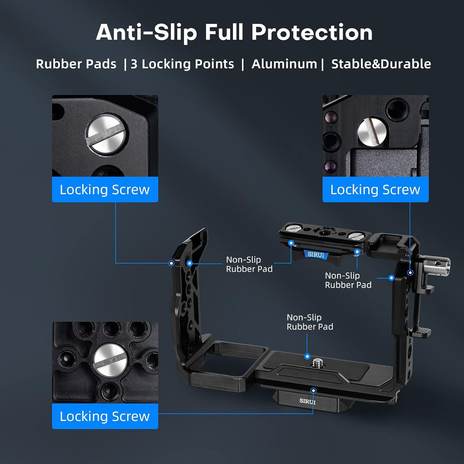 Jaula Completa SIRUI para Cámara Sony FX3 FX30 Aluminio