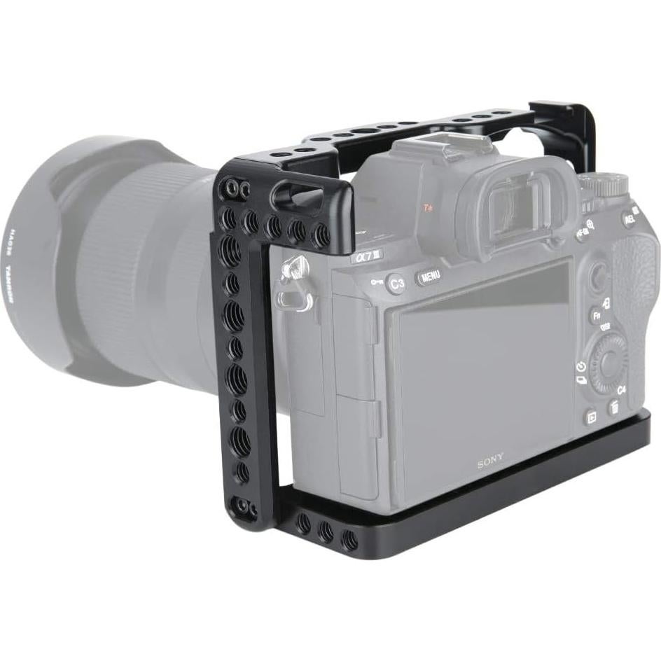 Jaula para cámara NICEYRIG para Sony A7RIII/A7III/A7SII