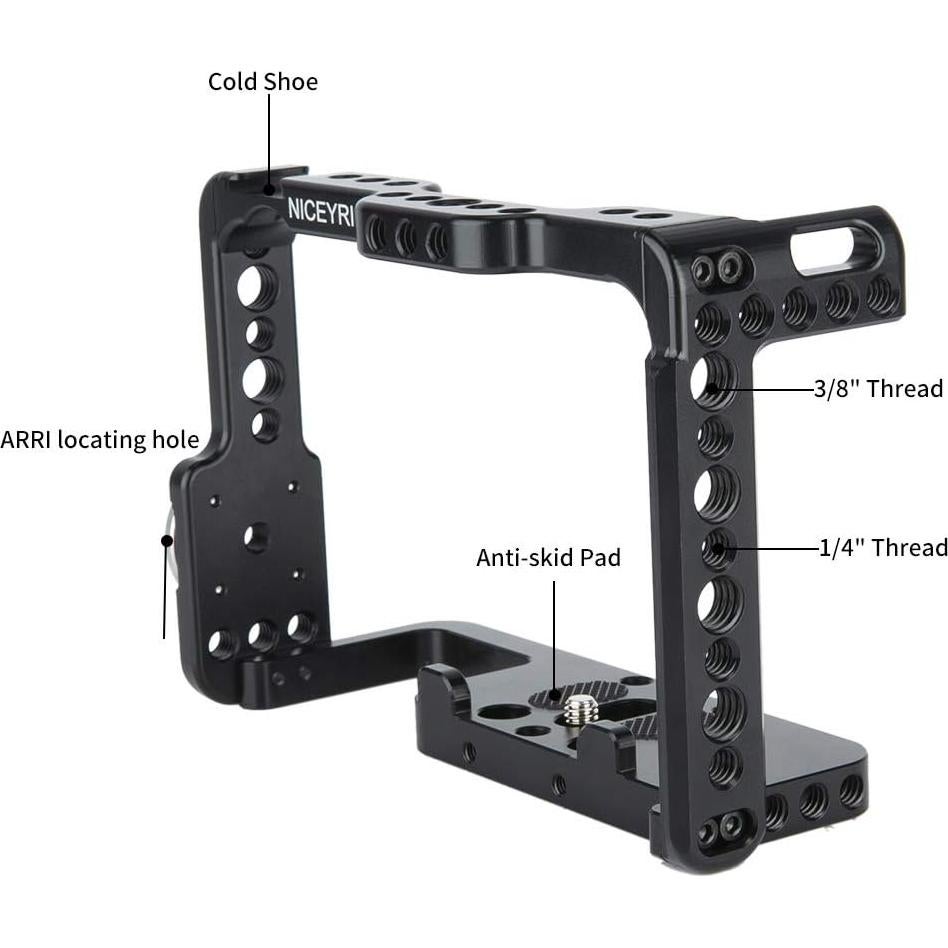 Jaula para cámara NICEYRIG para Sony A7RIII/A7III/A7SII