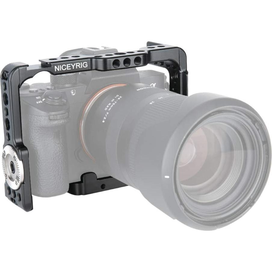 Jaula para cámara NICEYRIG para Sony A7RIII/A7III/A7SII