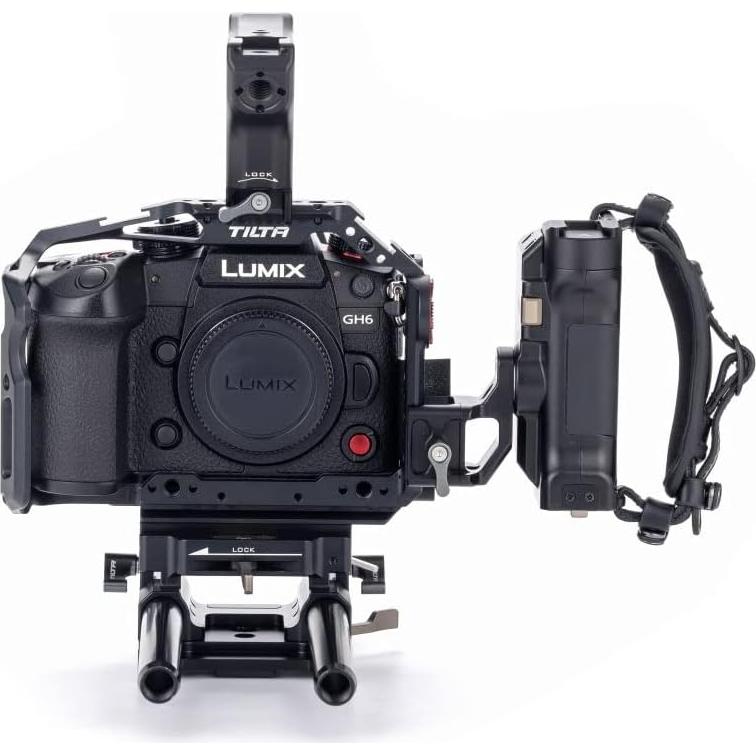 Jaula de cámara Tilta TA-T15-B-B para Panasonic GH6 - Negro