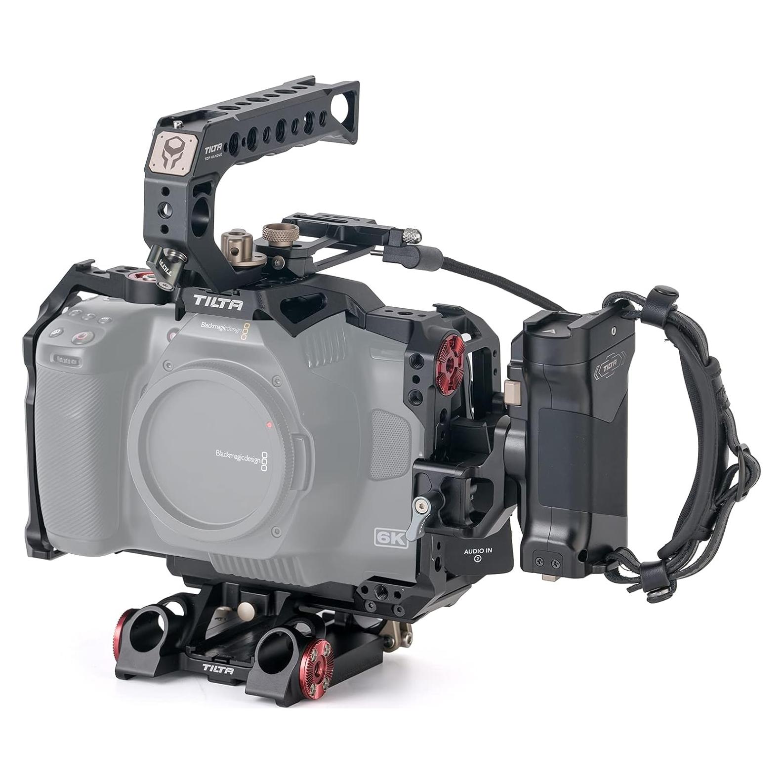 Jaula de Cámara Tilta TA-T11-A-B para BMPCC 6K Pro - Kit Avanzado