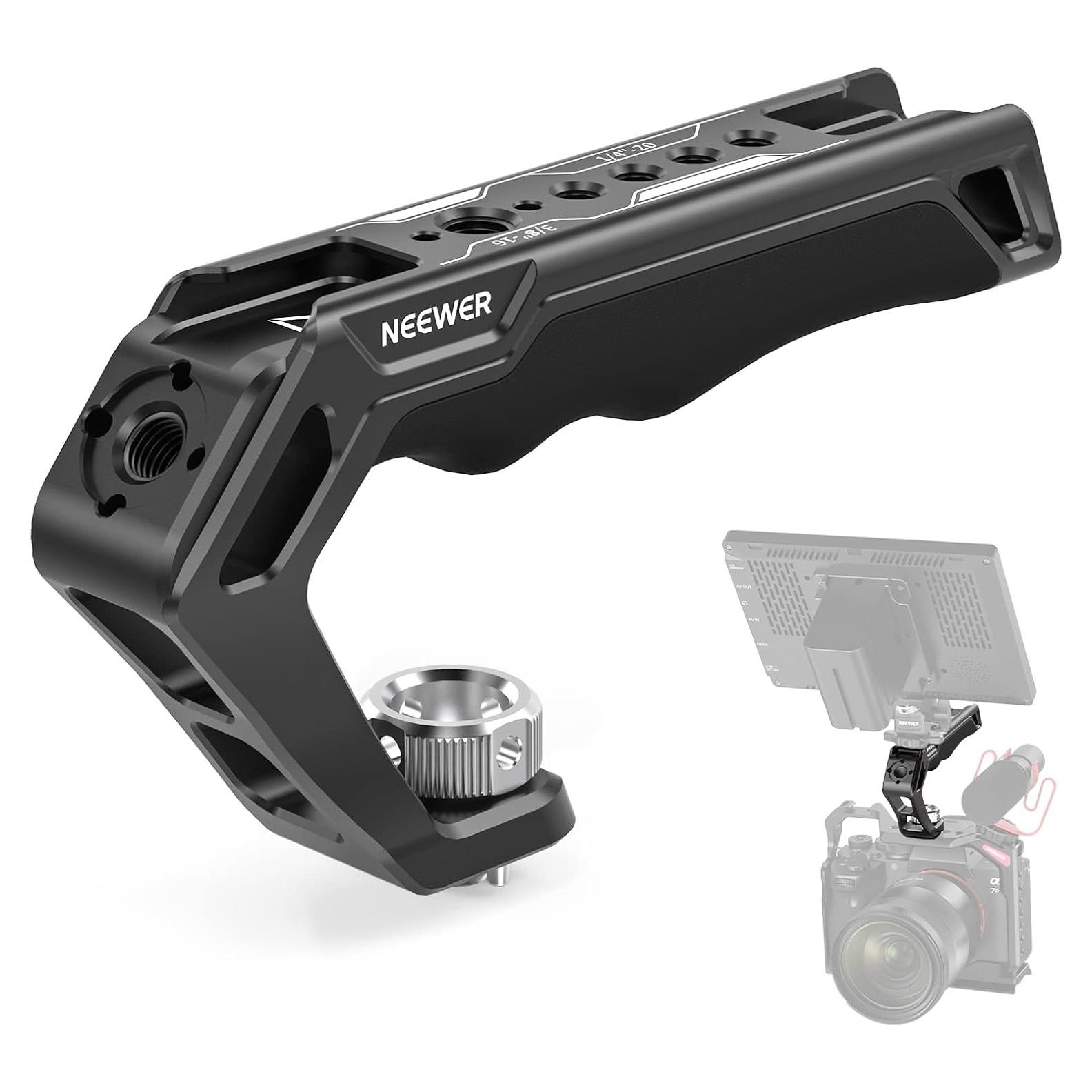 Mango Superior NEEWER CA007 para Cámara con Agarre de Silicona