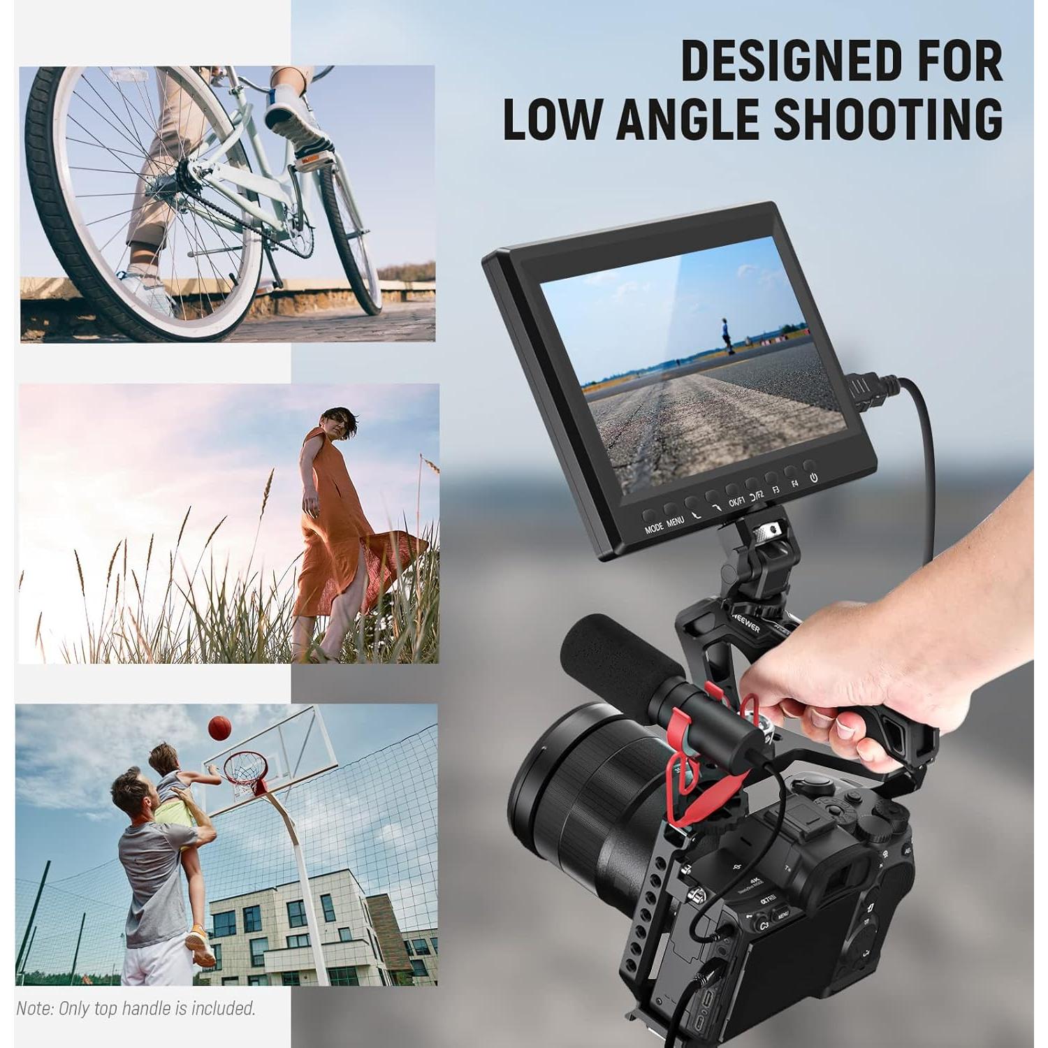 Mango Superior NEEWER CA007 para Cámara con Agarre de Silicona