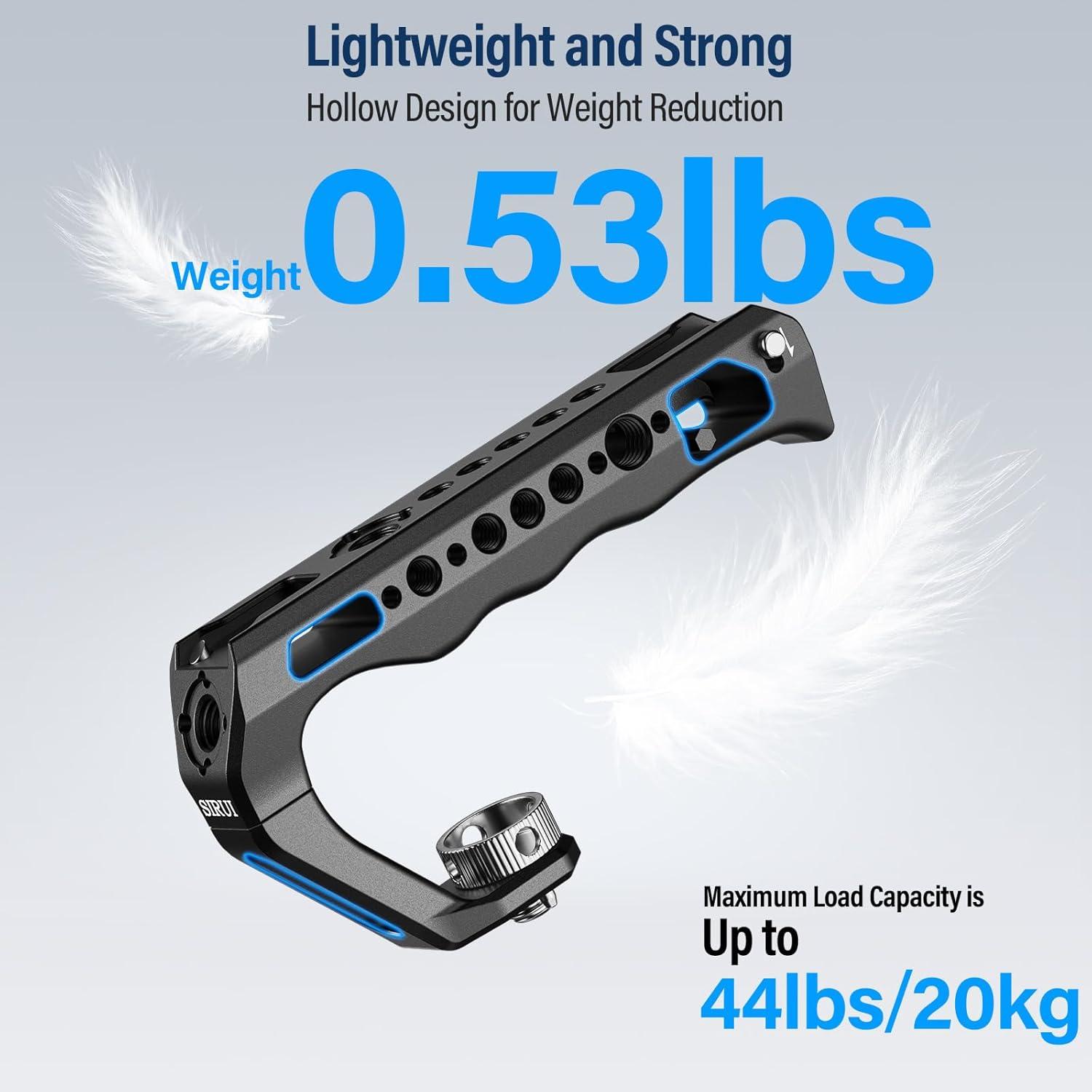 Mango Superior SIRUI AM-MTHA para Cámara con Montaje ARRI/NATO