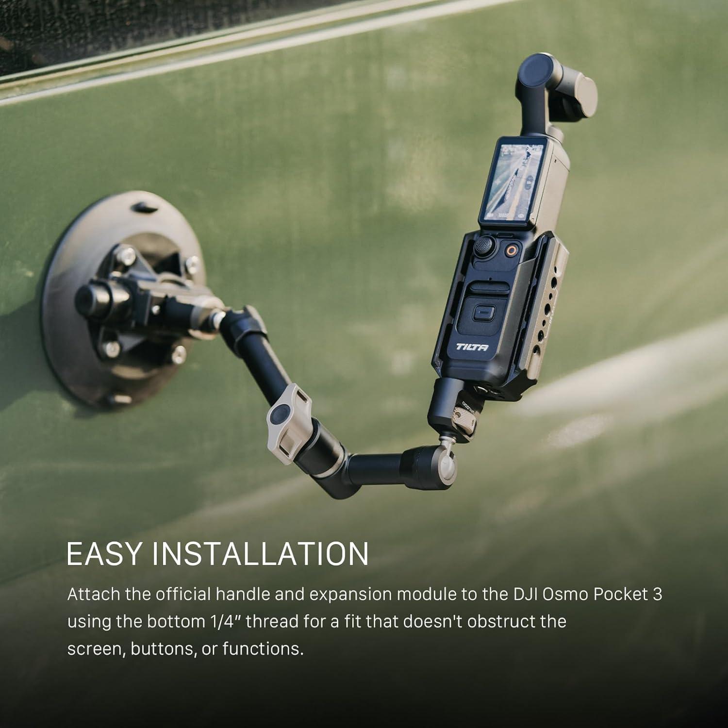 Expansor de Montaje Tilta para DJI Osmo Pocket 3 - Negro