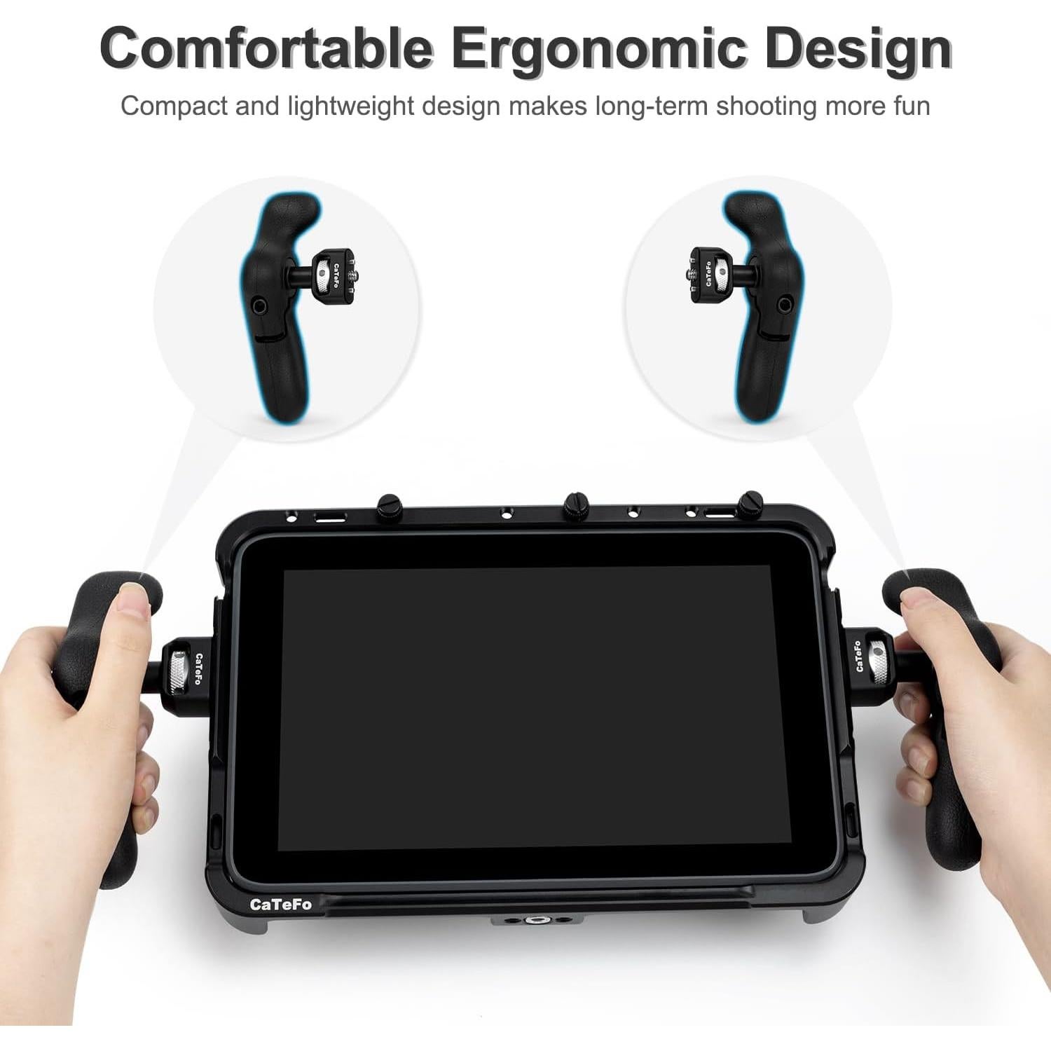 Empuñaduras Laterales StarGrip CaTeFo para Cámara DSLR y Smartphone