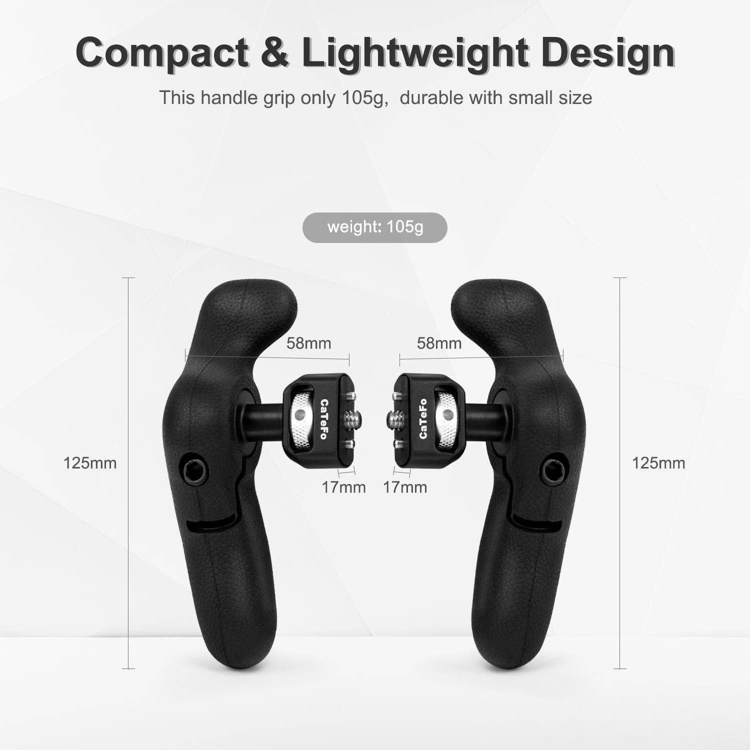 Empuñaduras Laterales StarGrip CaTeFo para Cámara DSLR y Smartphone