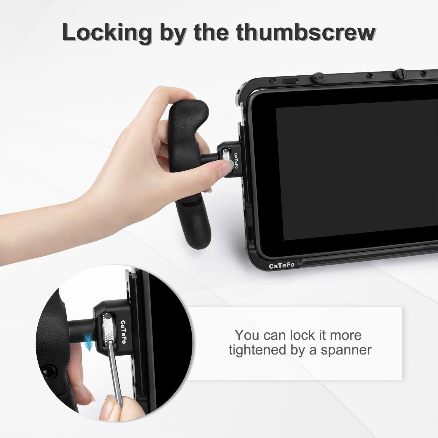 Empuñaduras Laterales StarGrip CaTeFo para Cámara DSLR y Smartphone