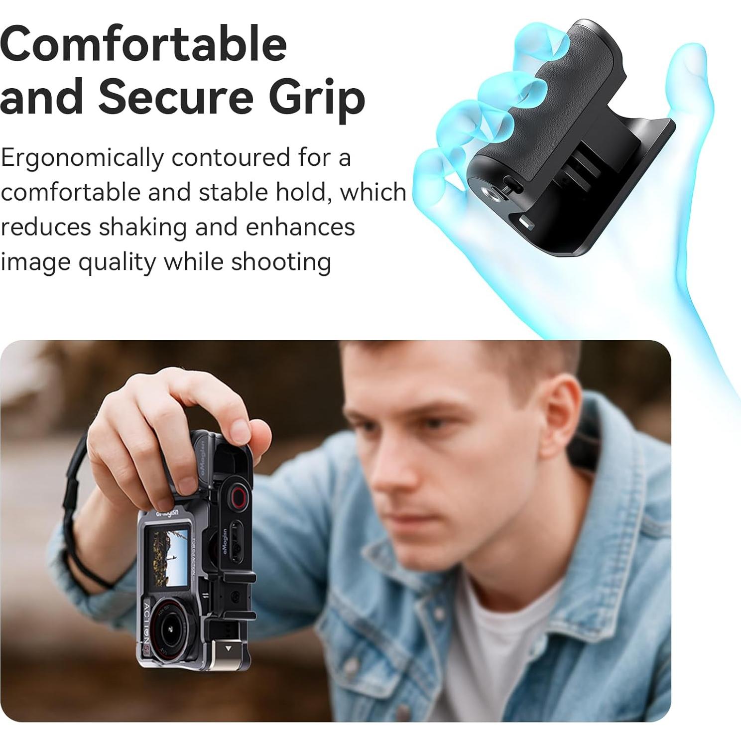 Kit de Agarre Xplorer para Insta360 Ace Pro 2/Pro - Jaula y Montaje