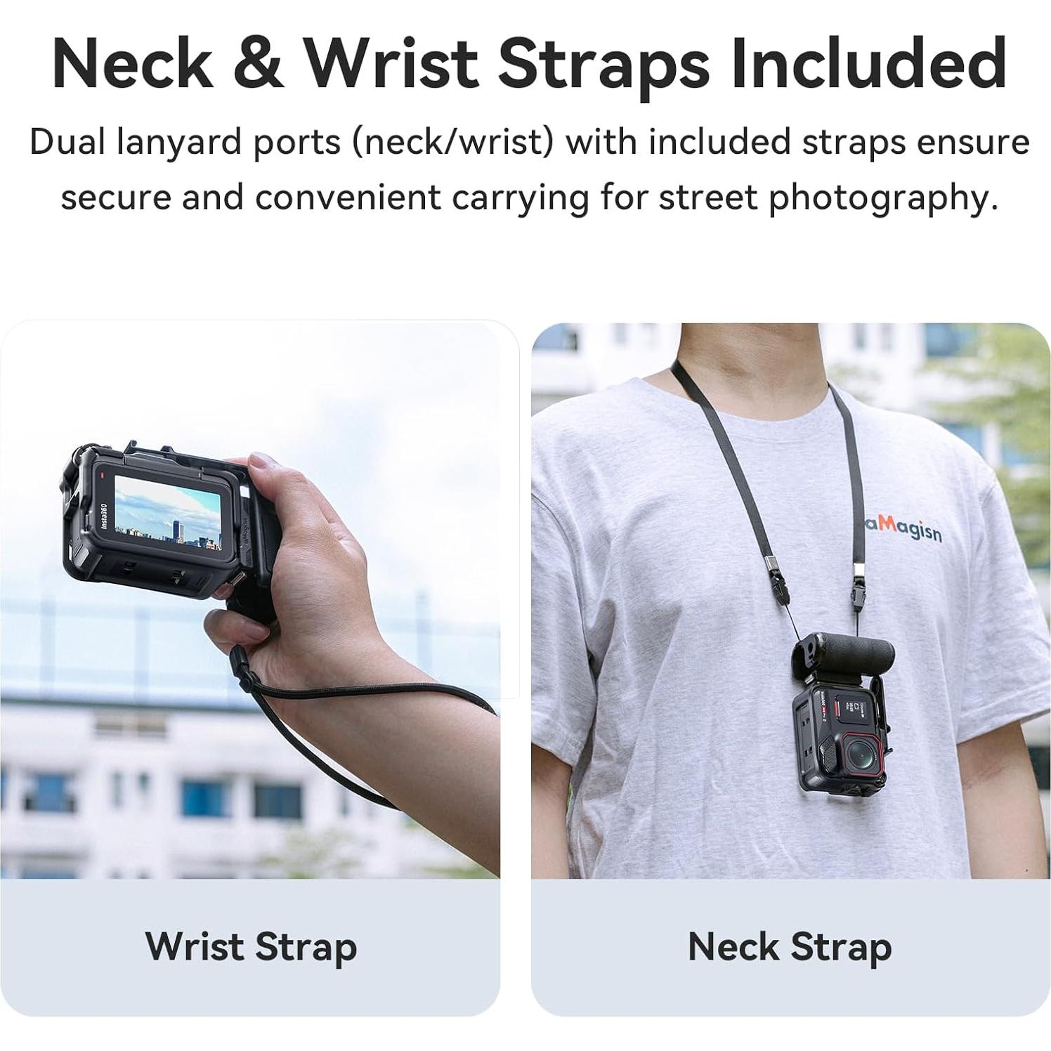 Kit de Agarre Xplorer para Insta360 Ace Pro 2/Pro - Jaula y Montaje