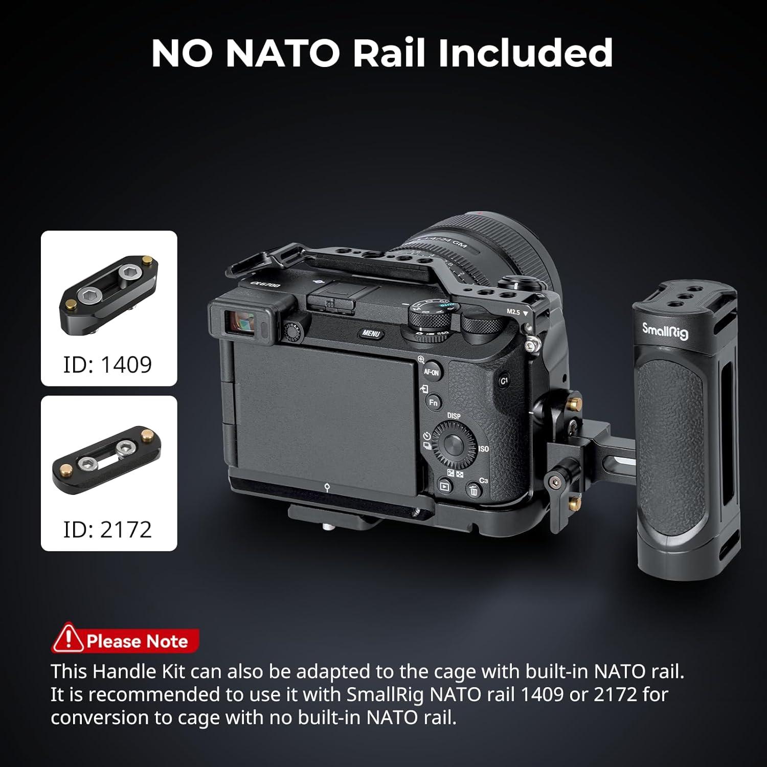 Mango Lateral Mini SmallRig 4816 Ajustable para Cámara