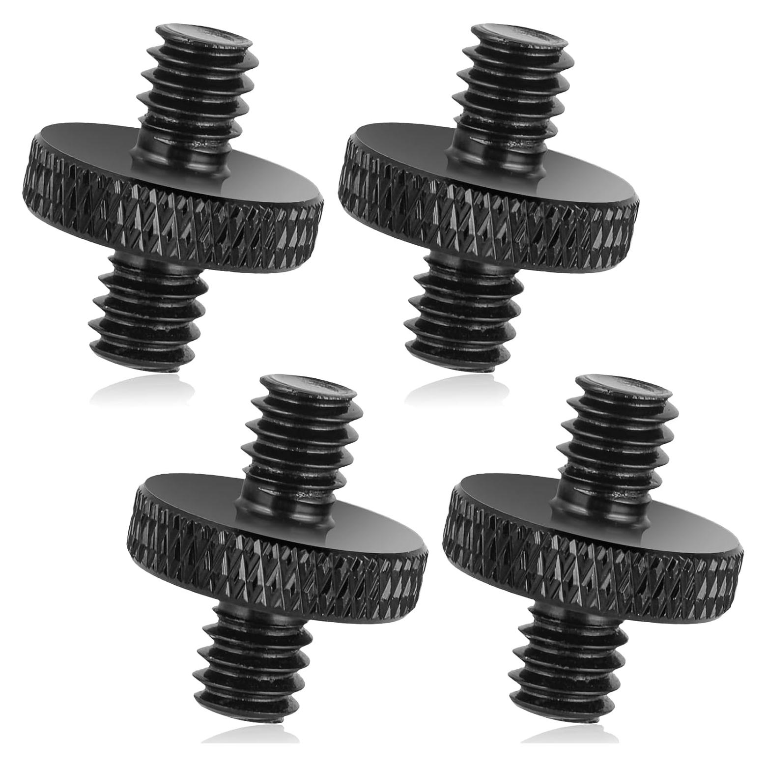 Tornillo macho 1/4" MOZEAT LENS 4 PCS acero inoxidable