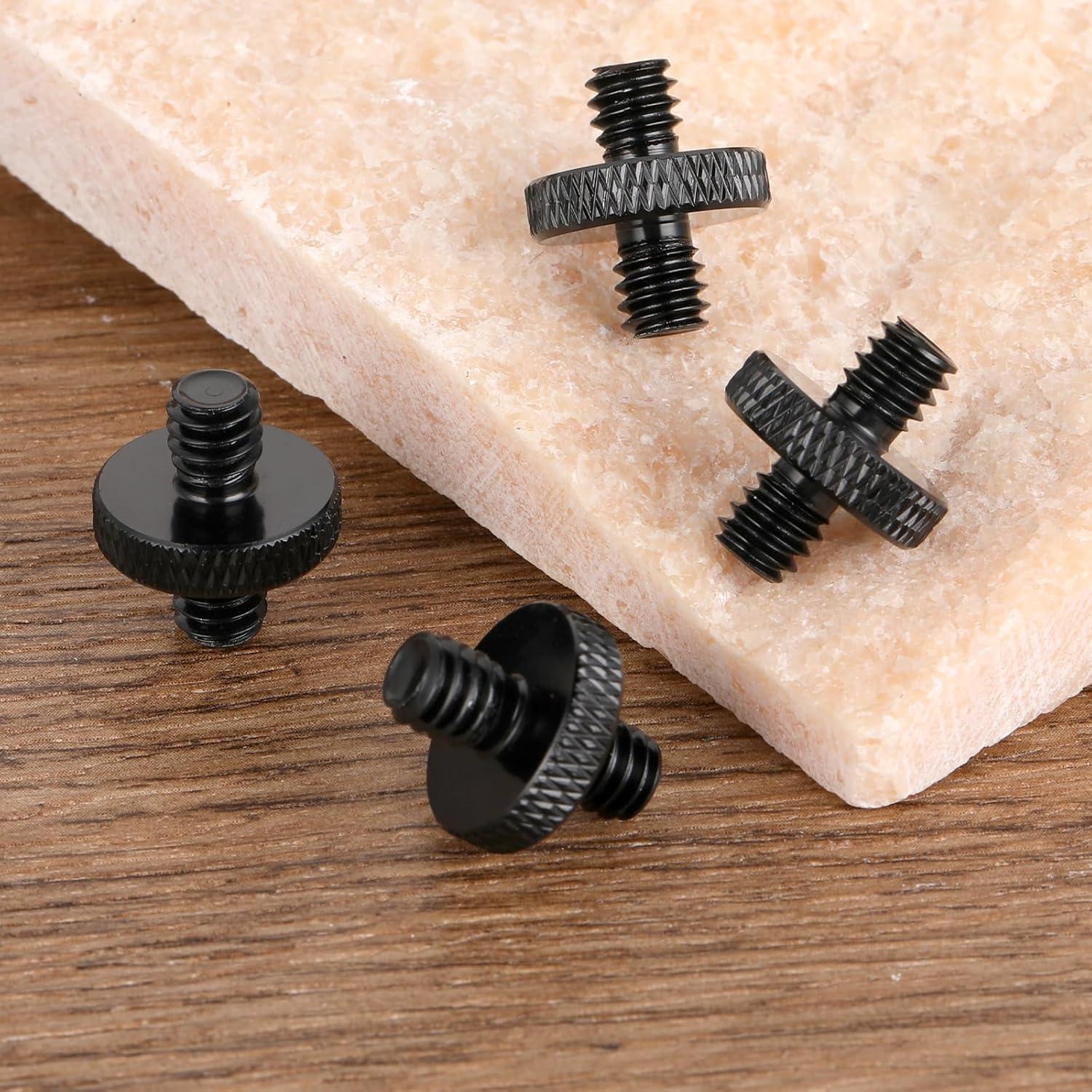 Tornillo macho 1/4" MOZEAT LENS 4 PCS acero inoxidable