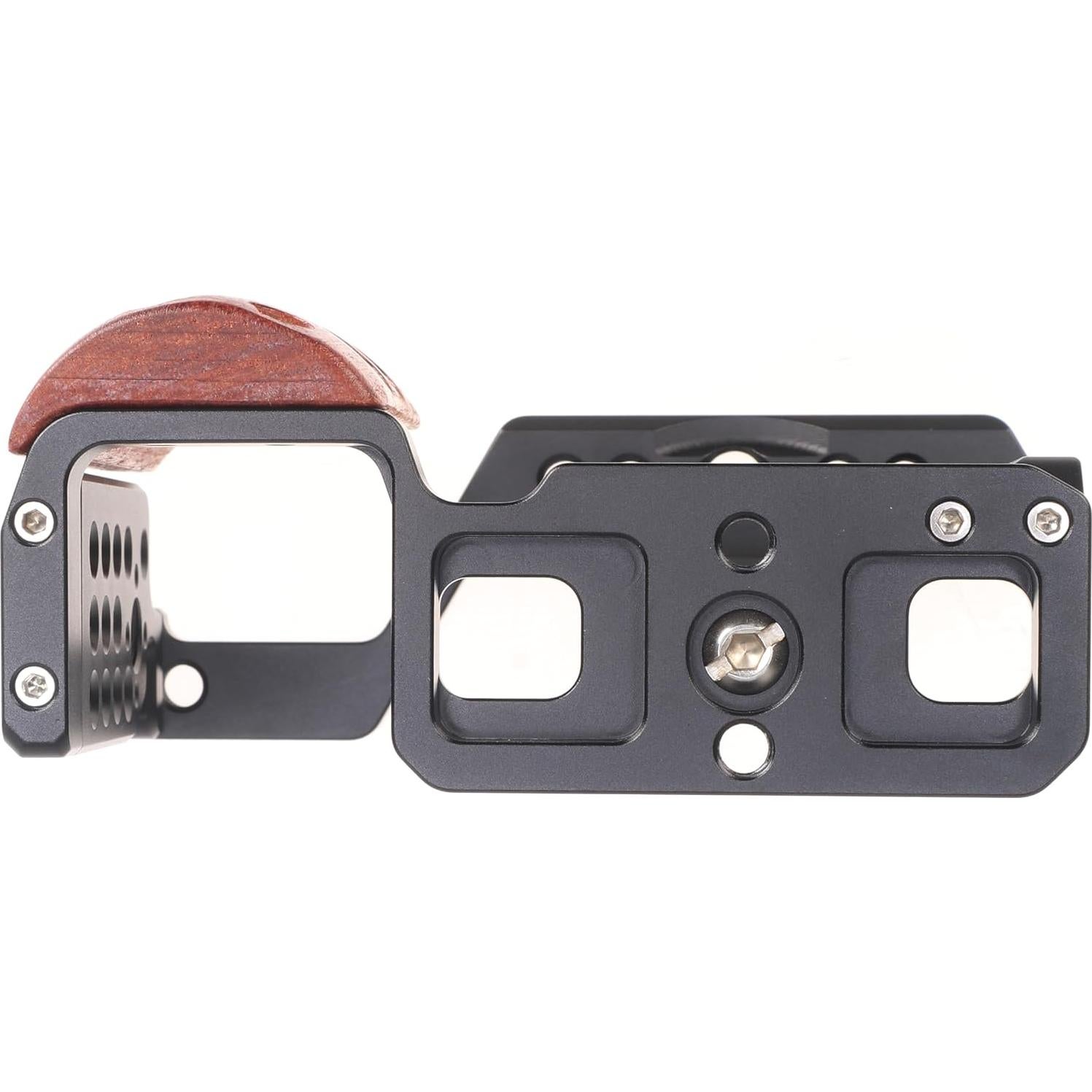 Jaula de Cámara Hersmay ZV-E10 con Mango de Madera 160g