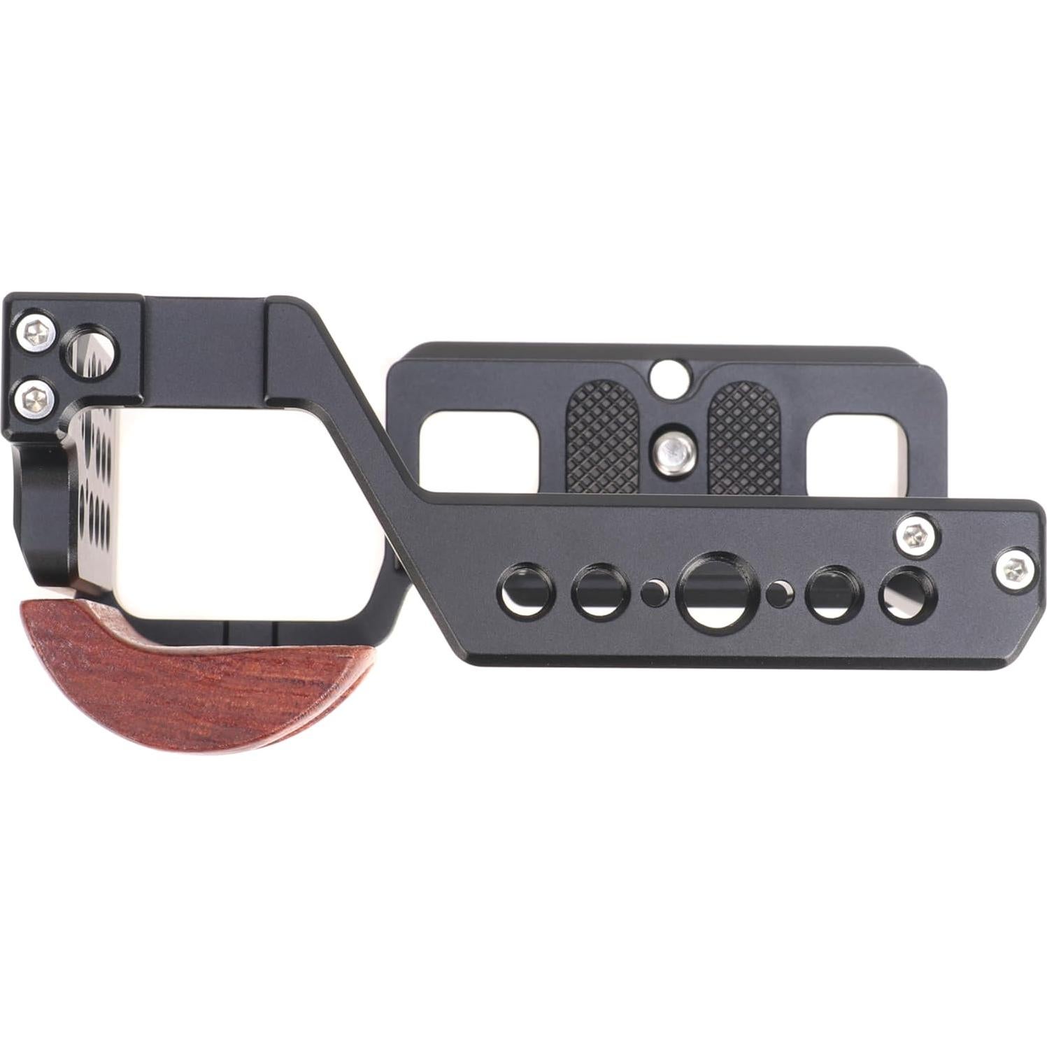 Jaula de Cámara Hersmay ZV-E10 con Mango de Madera 160g