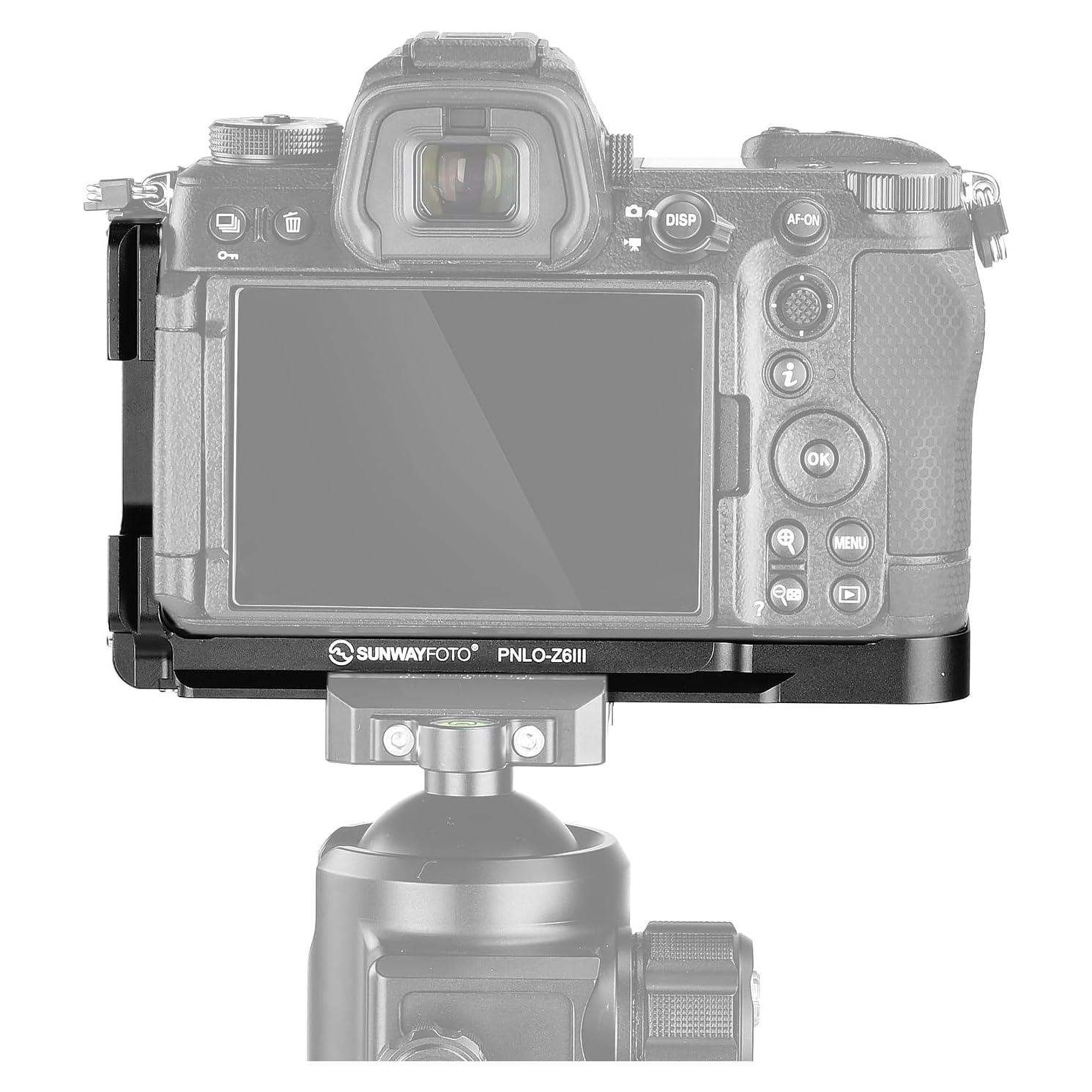 Soporte en L para cámara Nikon Z6III PNLO-Z6III Aluminio