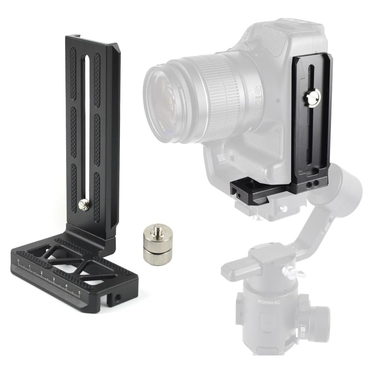 Soporte en L Akeipho para DJI Ronin SC - Aluminio, 70g