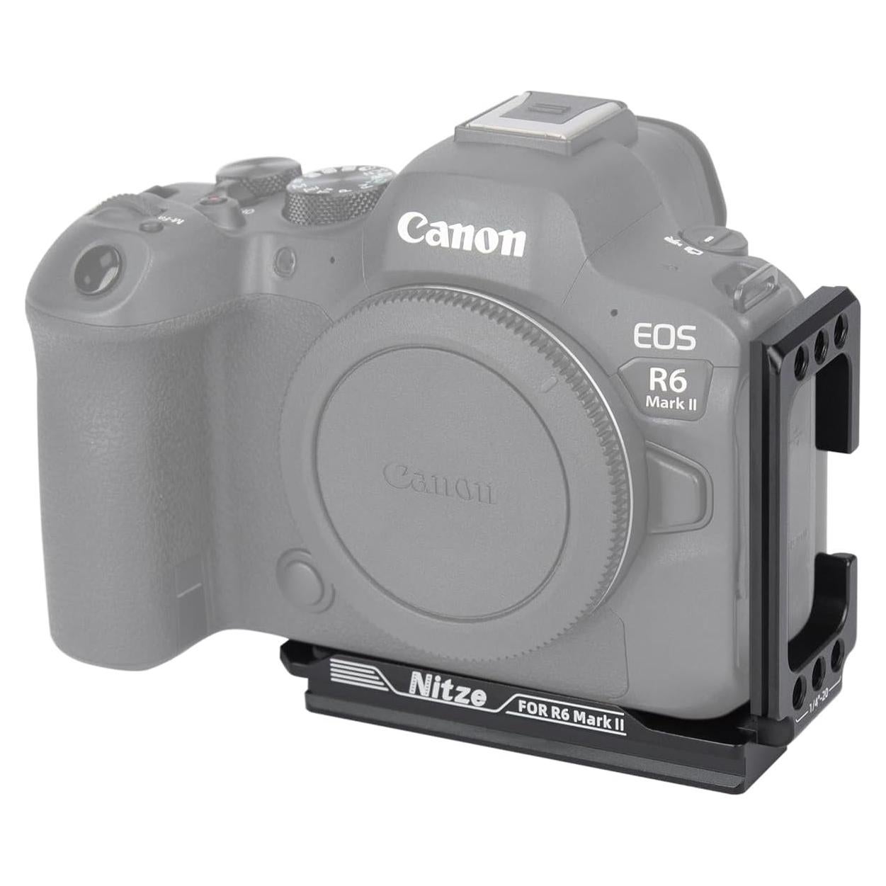 Soporte en L Nitze T-C05A para Canon R6 Mark II/R6/R5C/R5