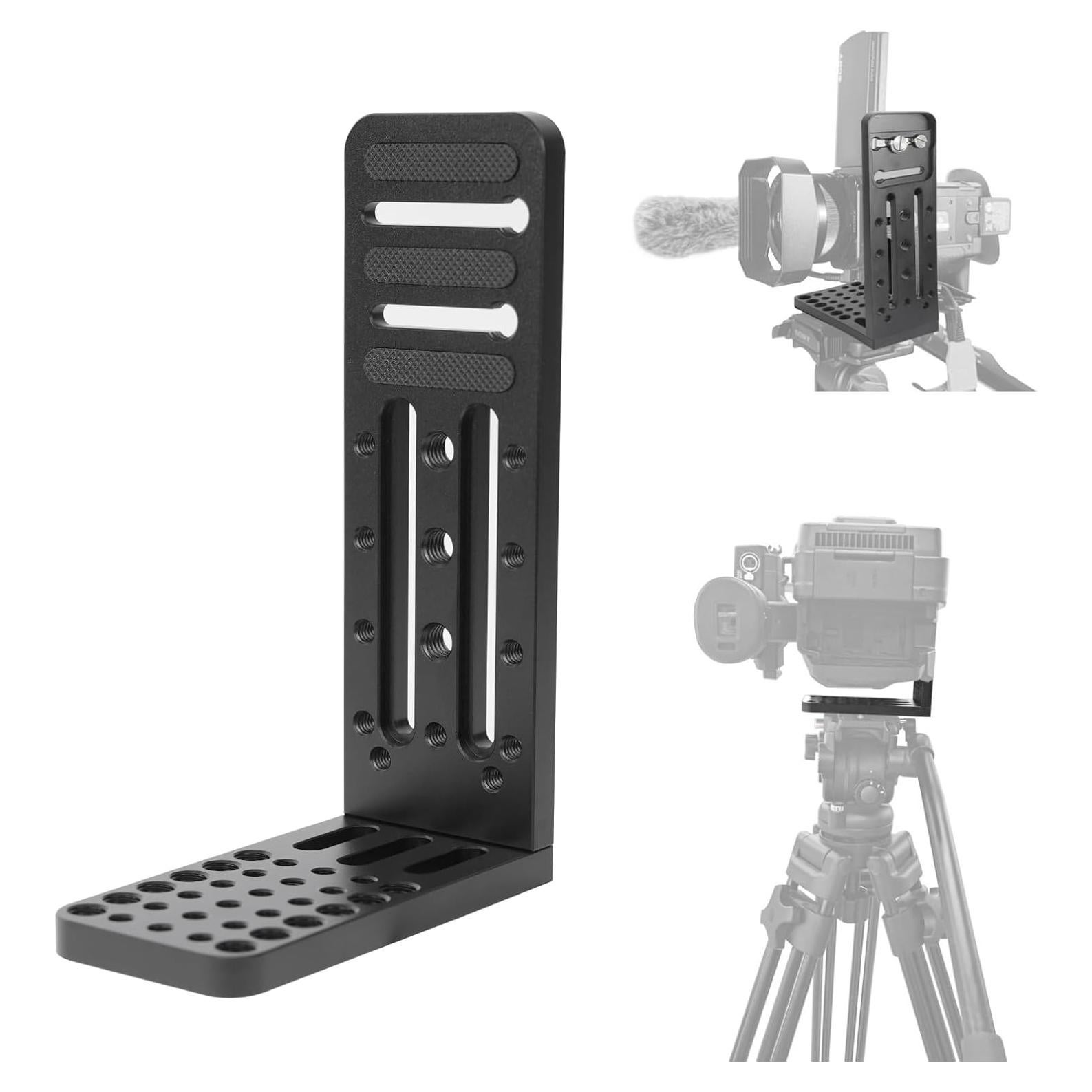 Soporte en L para Cámara DSLR SHOOTPRO con Placa Rápida