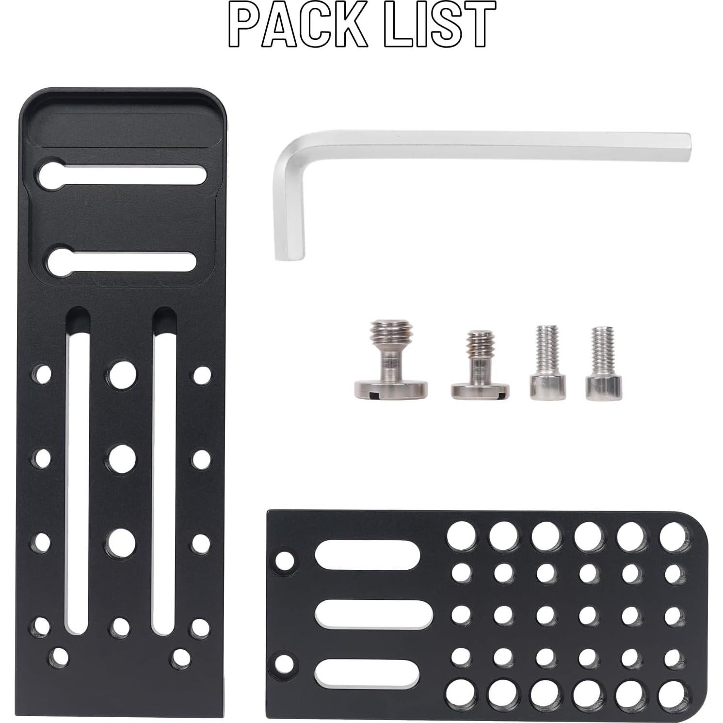 Soporte en L para Cámara DSLR SHOOTPRO con Placa Rápida