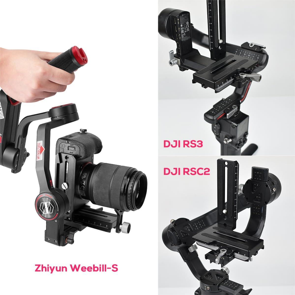 Placa de Liberación Rápida en L EaxanPic para DJI Ronin RS2 RSC2