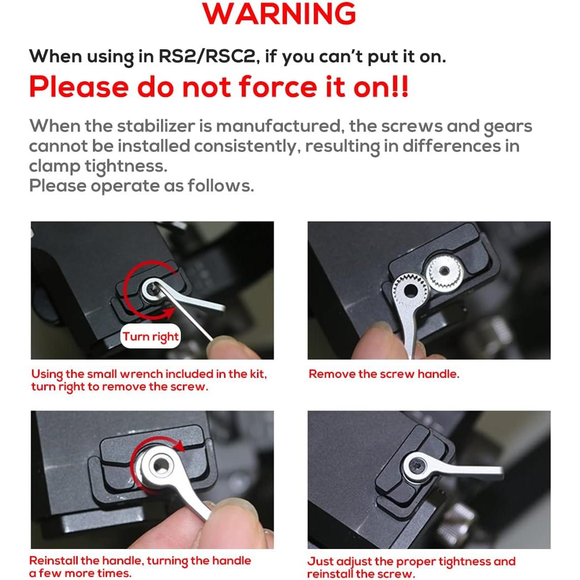 Placa de Liberación Rápida en L EaxanPic para DJI Ronin RS2 RSC2