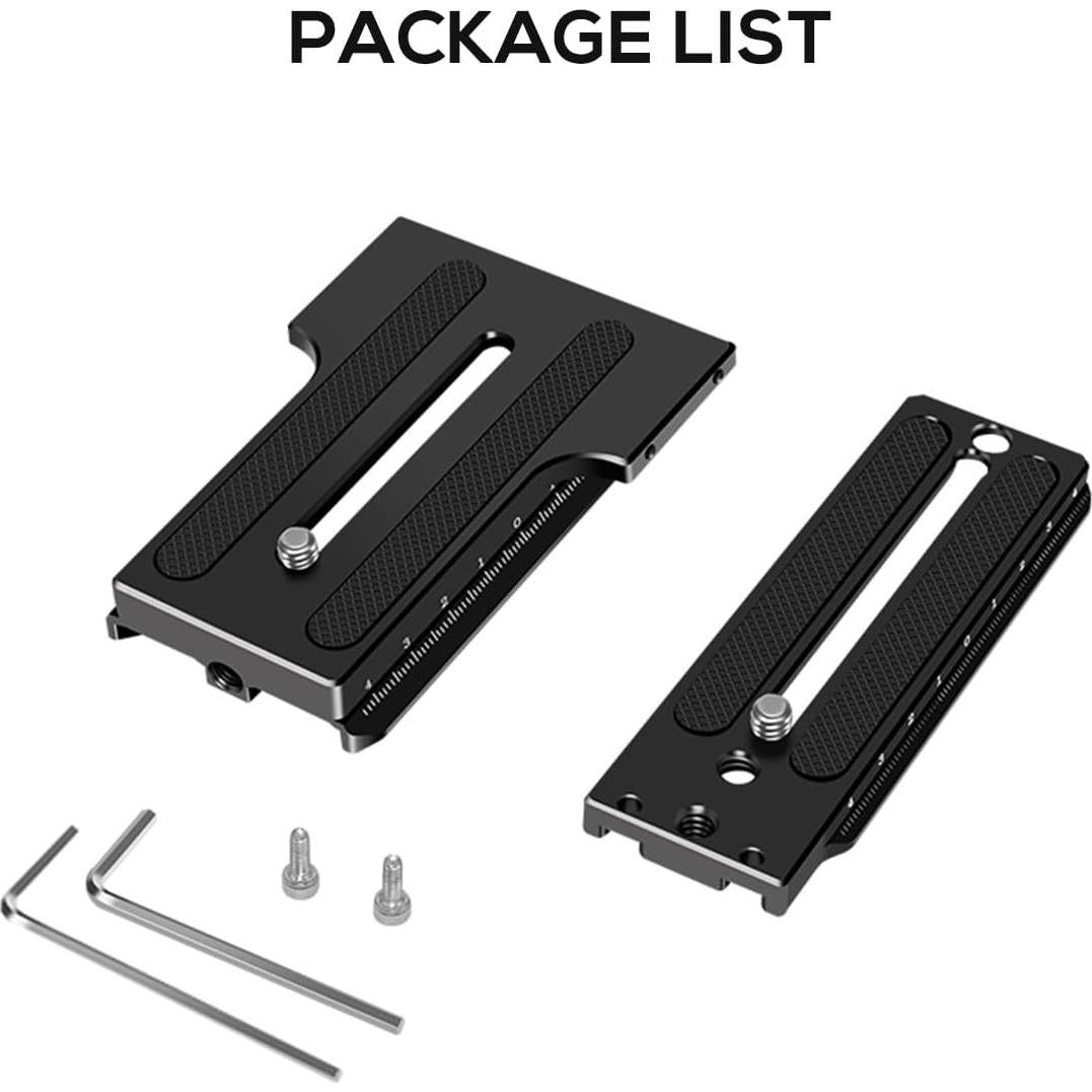 Placa de Liberación Rápida en L EaxanPic para DJI Ronin RS2 RSC2