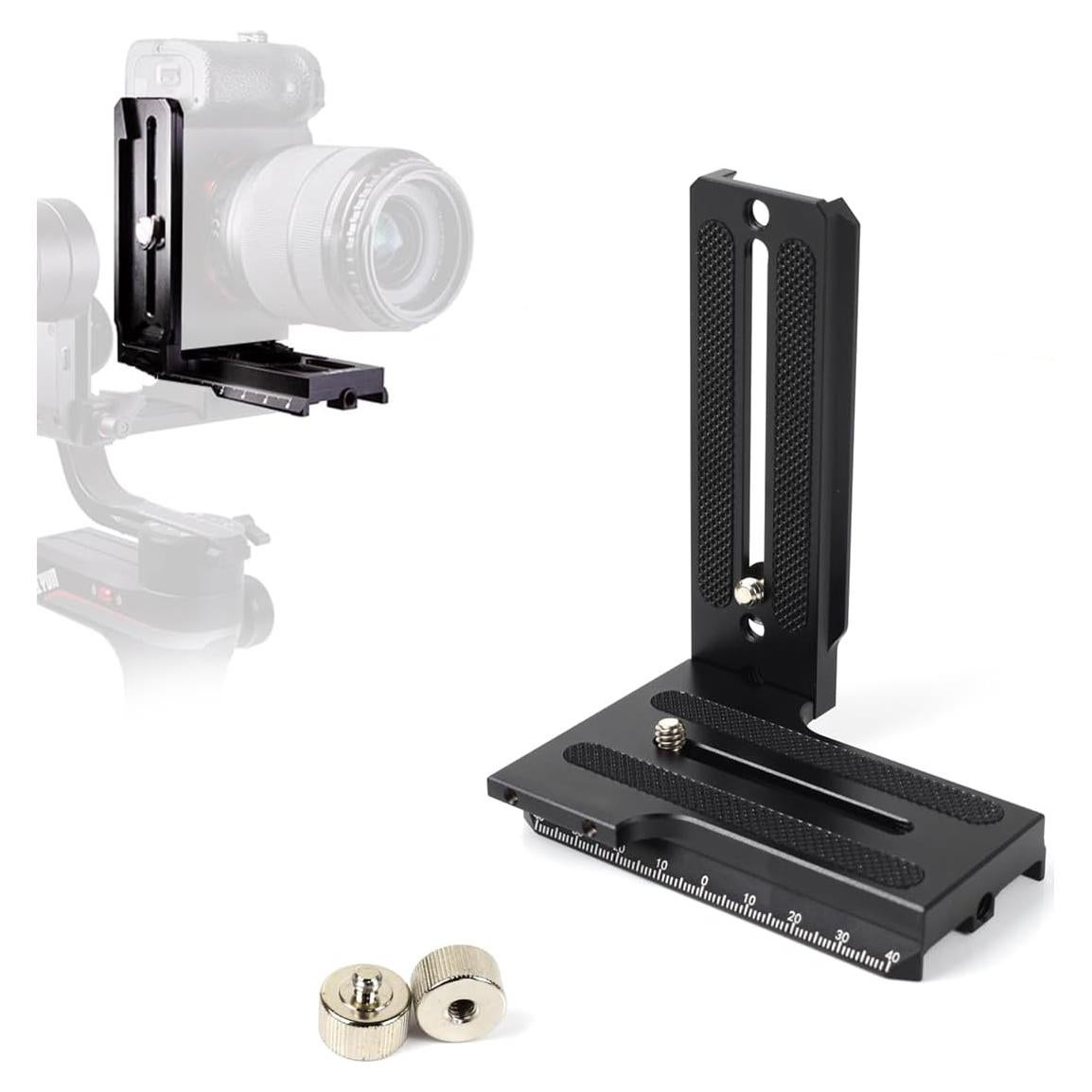 Placa de Liberación Rápida en L Aluminio EaxanPic para Zhiyun Weebill-S