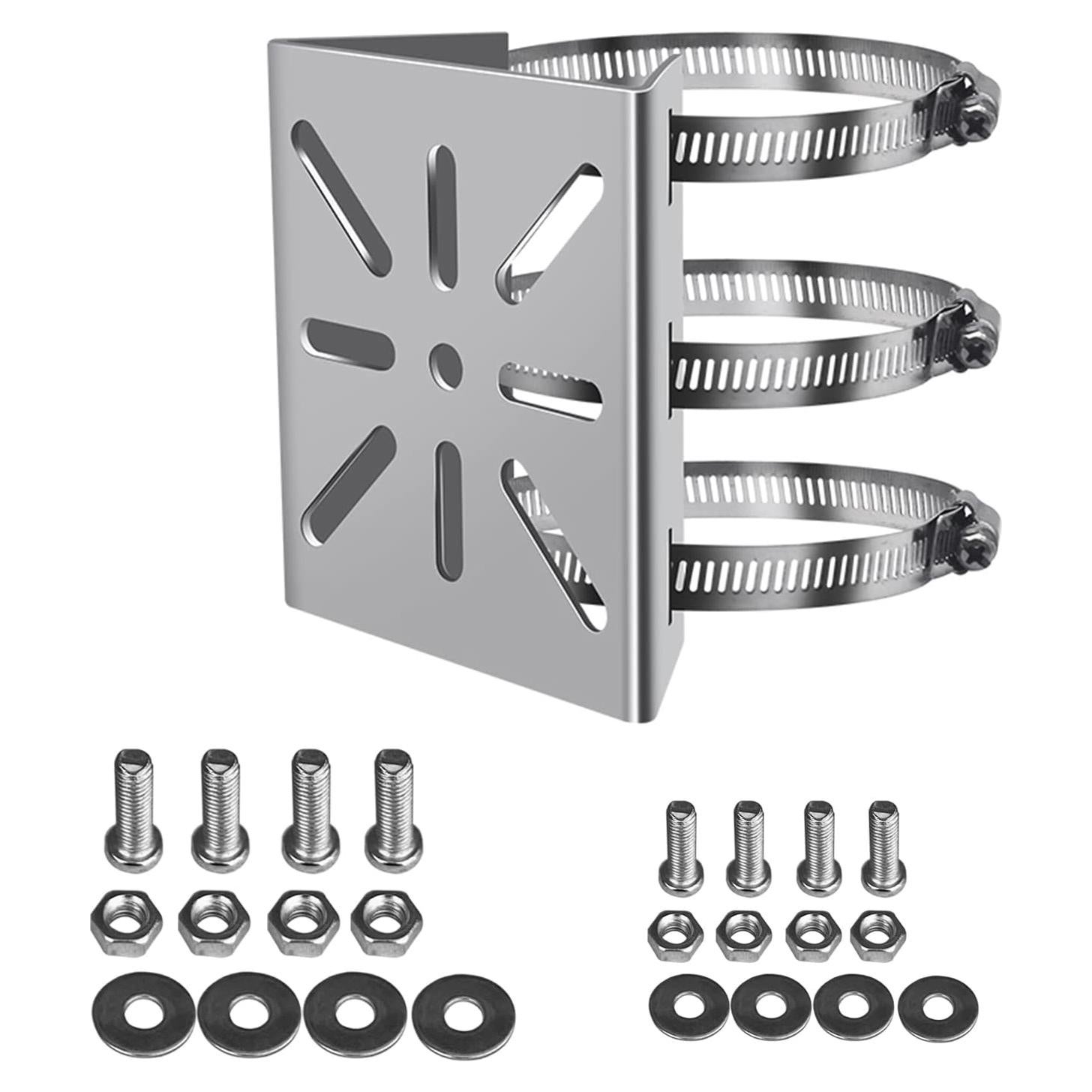 Soporte Universal Vertical Acero Inoxidable para Cámara de Seguridad