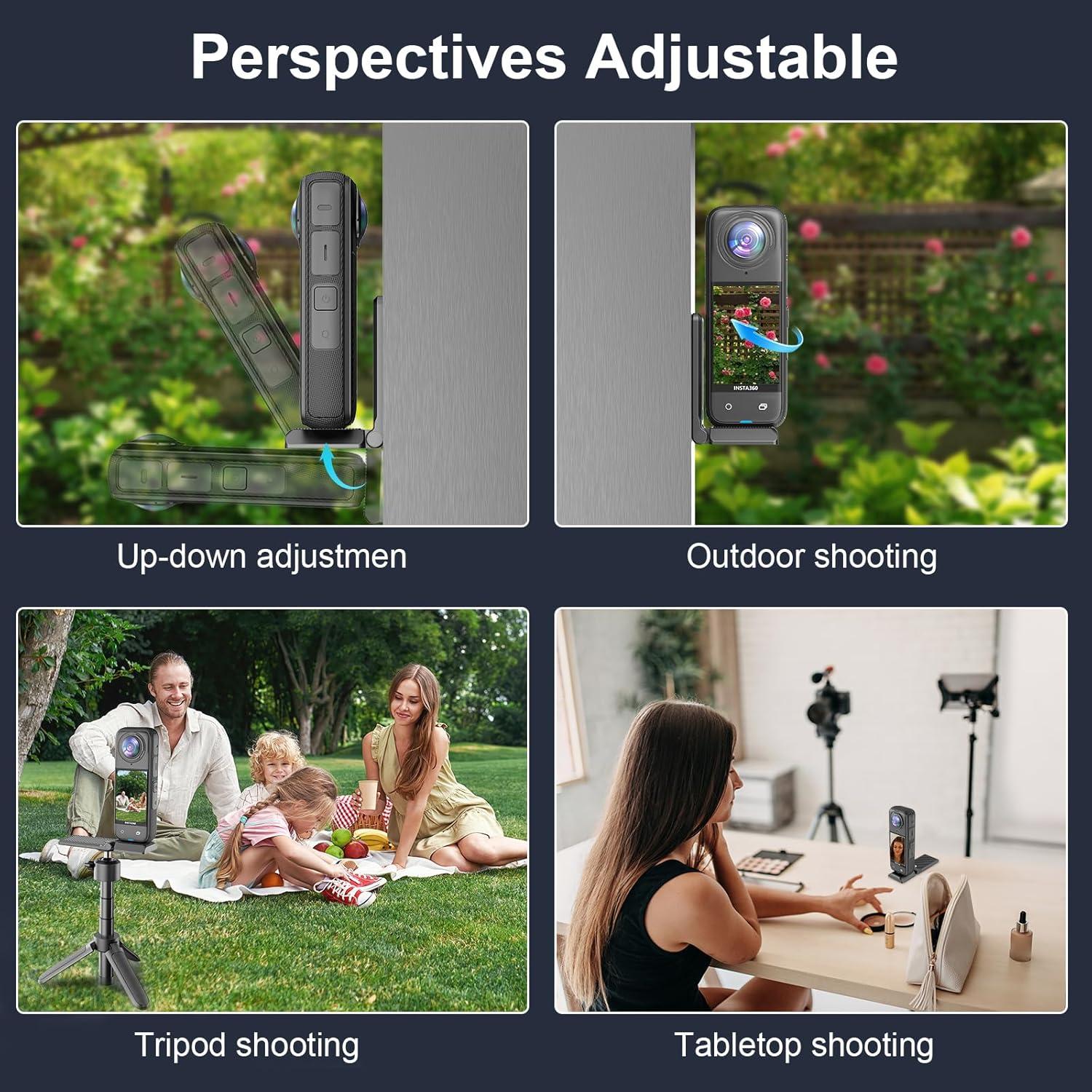 Soporte Base Magnético Plegable XKDAICH para Cámara 360°