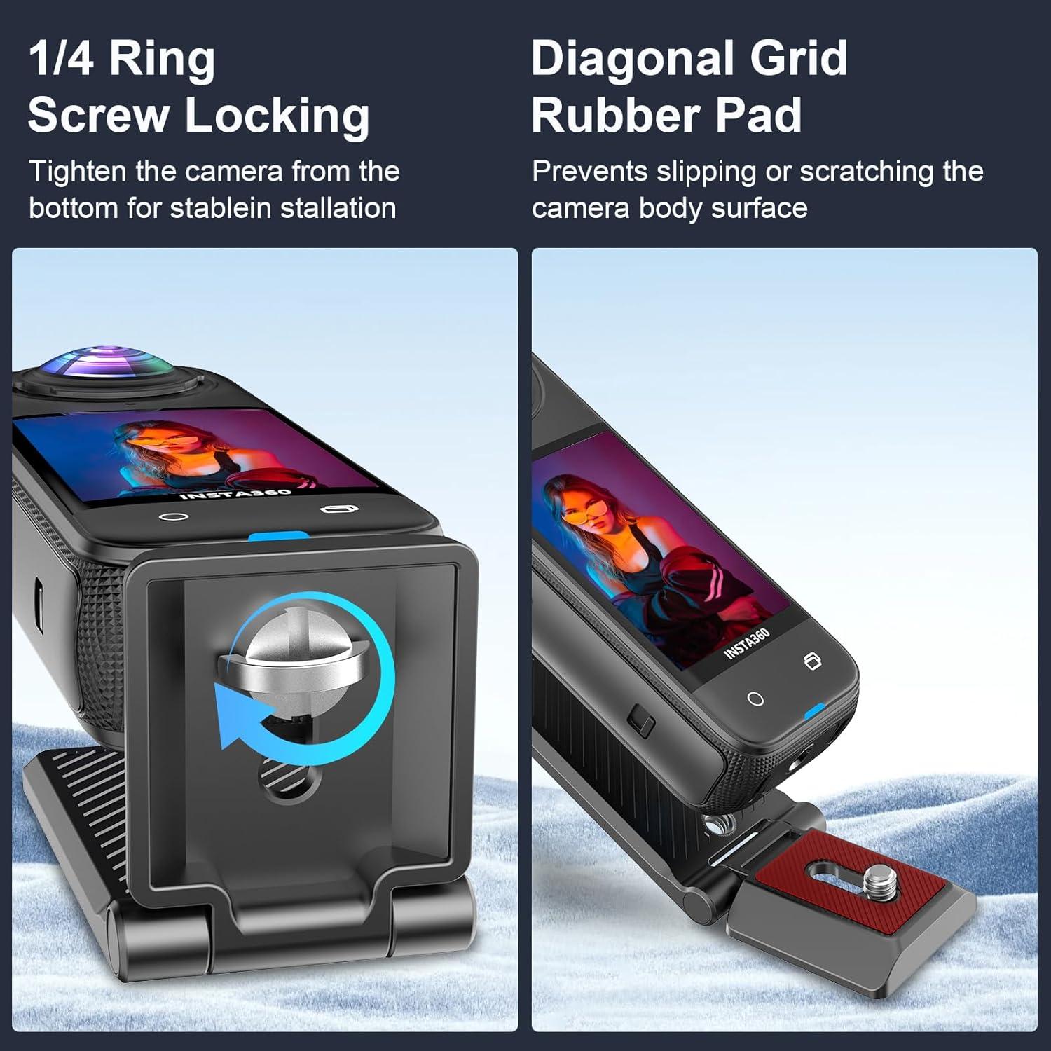 Soporte Base Magnético Plegable XKDAICH para Cámara 360°