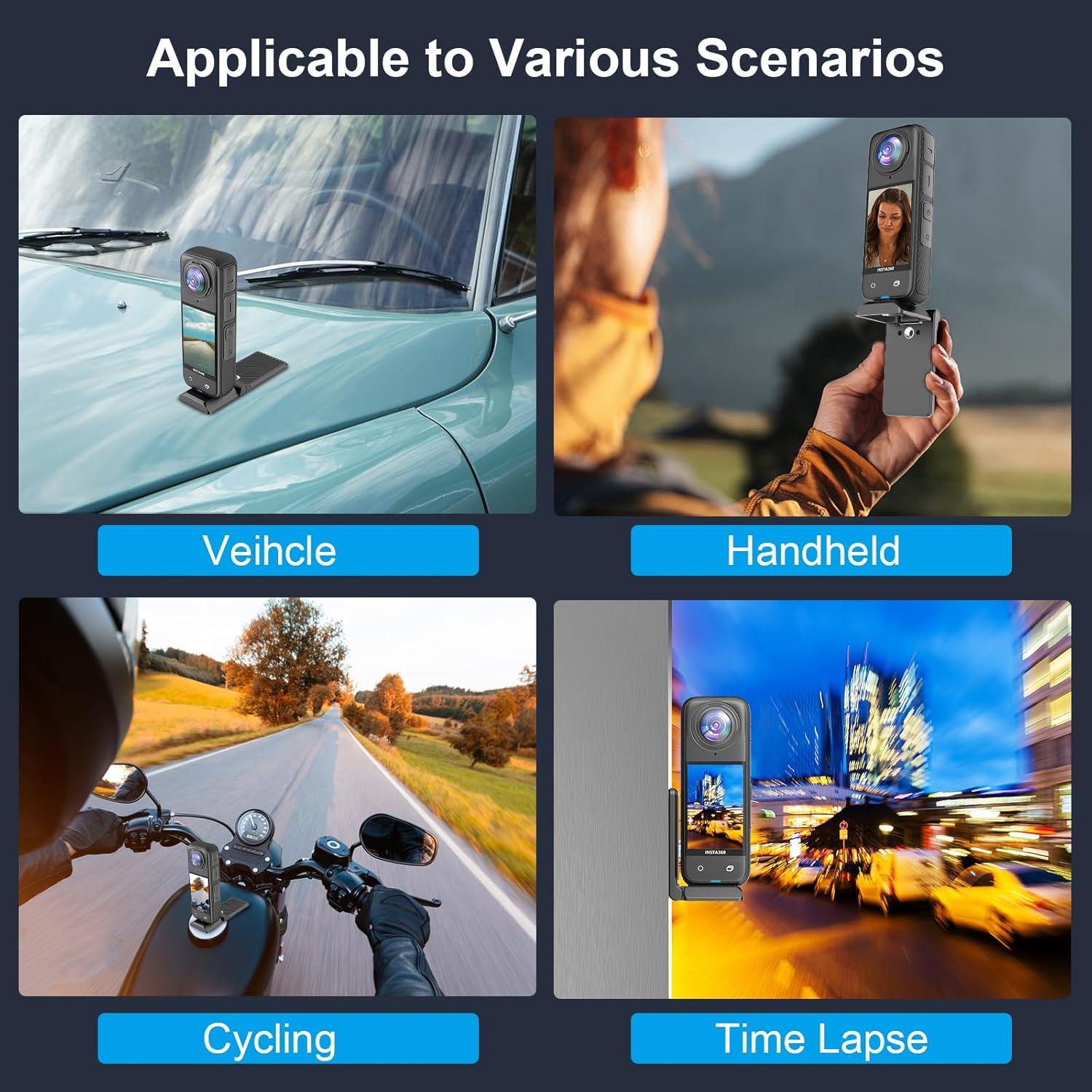 Soporte Base Magnético Plegable XKDAICH para Cámara 360°