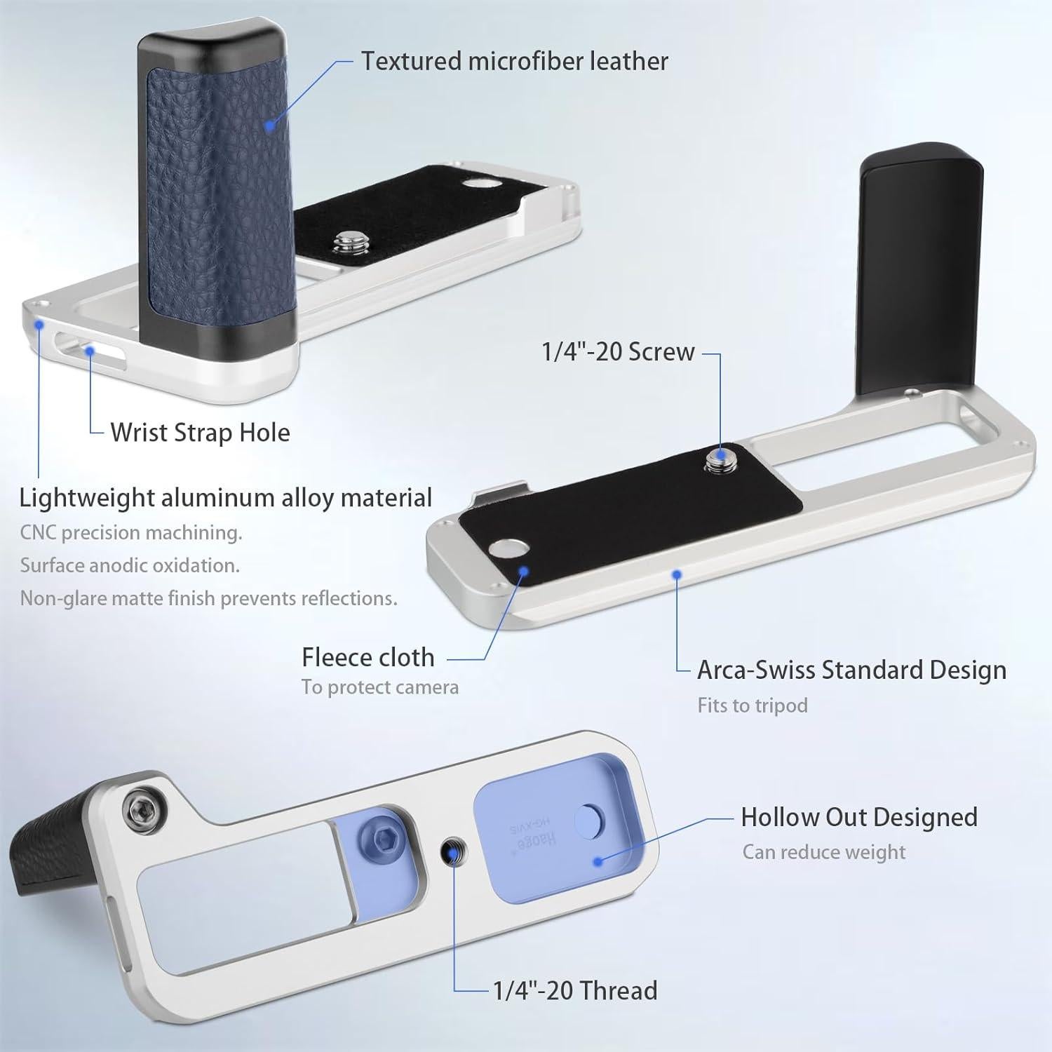 Soporte de Mano Haoge HG-XVIS para Cámara Fujifilm X100VI