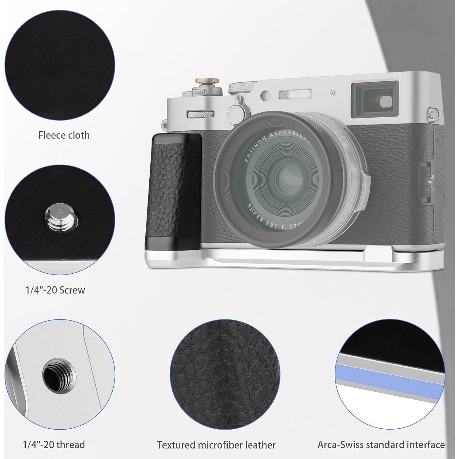 Soporte de Mano Haoge HG-XVIS para Cámara Fujifilm X100VI