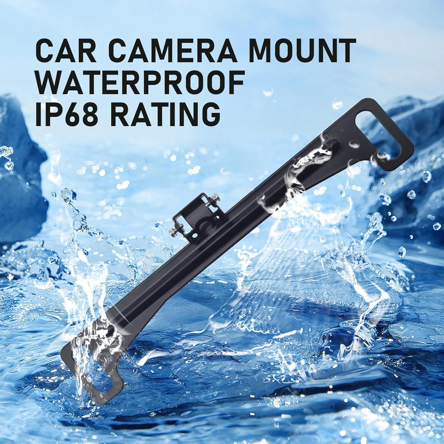 Soporte de Placa de Licencia para Cámara de Retroceso icykale