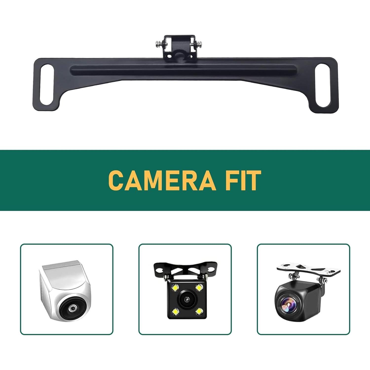 Soporte de Placa de Licencia para Cámara de Retroceso icykale