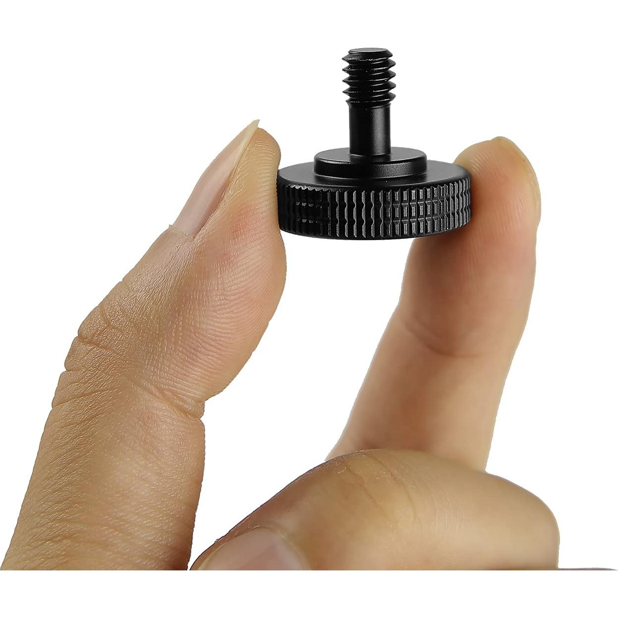 Juego de Tornillos de Pulgar Frgyee 1/4" Rápida Liberación con Goma