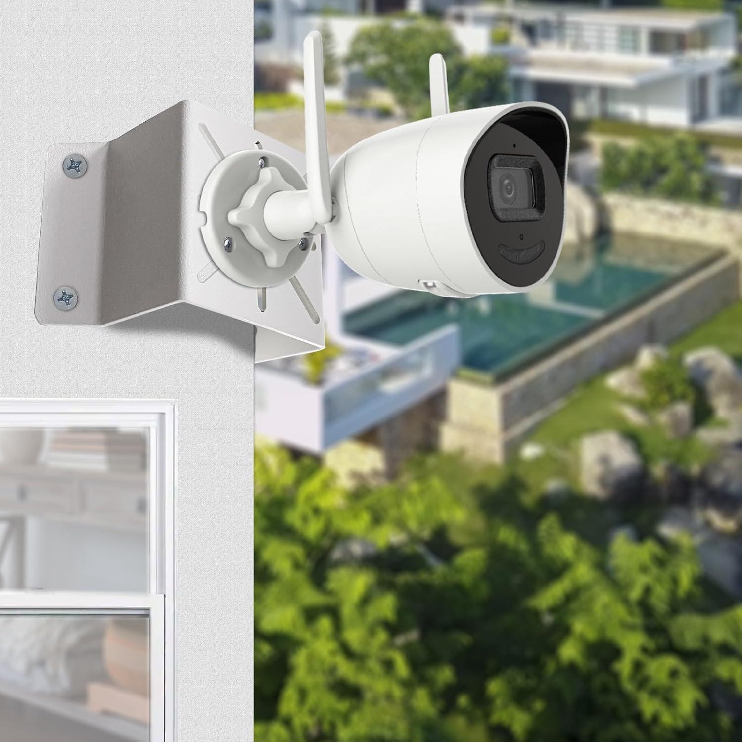 Soporte de Pared en Esquina Mini WiTi para Cámara IP Metal