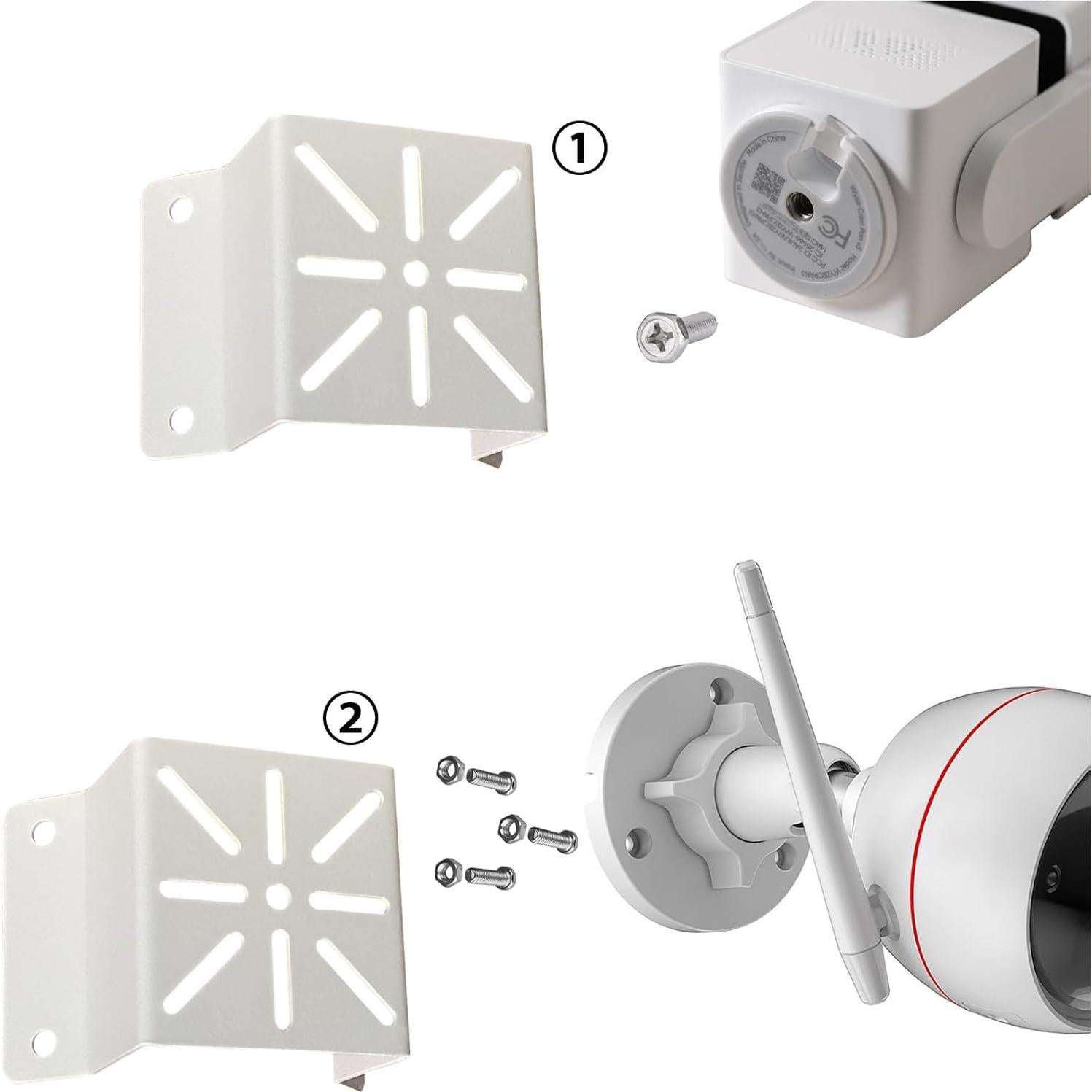 Soporte de Pared en Esquina Mini WiTi para Cámara IP Metal