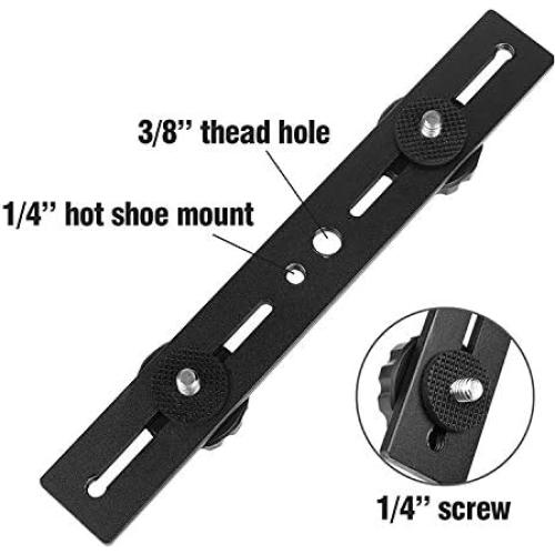 Soporte Doble para Flash ChromLives 20.3cm 2 Paquete