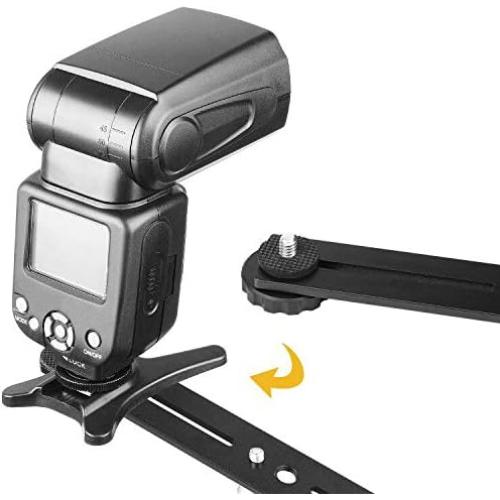 Soporte Doble para Flash ChromLives 20.3cm 2 Paquete