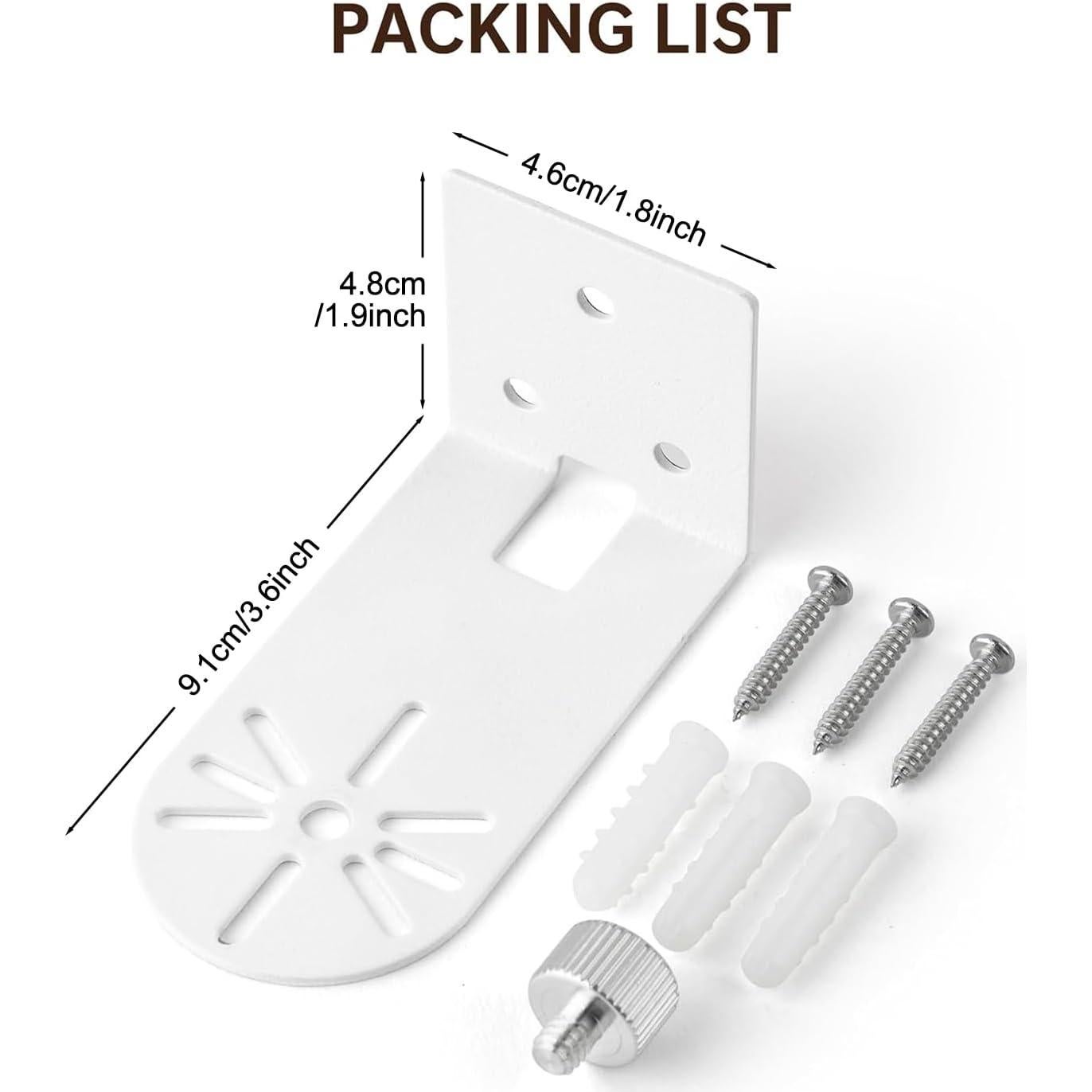 Soporte de Pared Metal para Cámara Seguridad myQ - Instalación Fácil