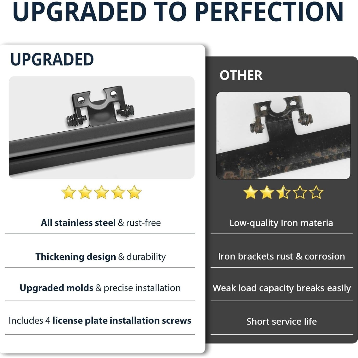 Soporte de Cámara de Respaldo Pixelman Universal Acero Inoxidable