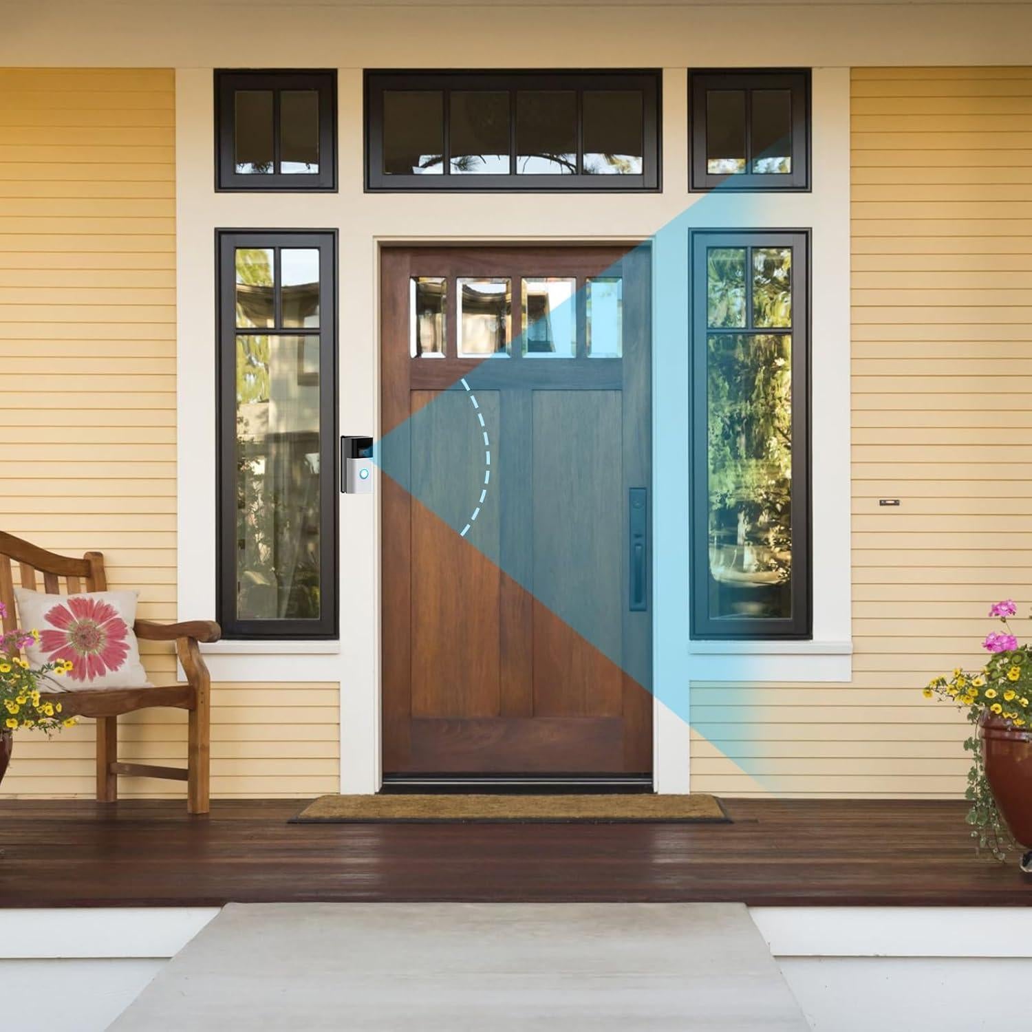 Soporte Ajustable para Timbre de Video Mamerry - 30 a 55 Grados