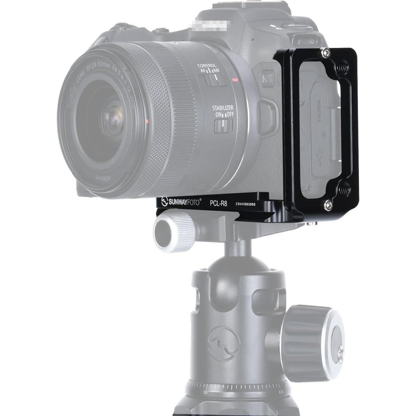 Soporte L SUNWAYFOTO PCL-R8 para Canon EOS R8/RP Aluminio