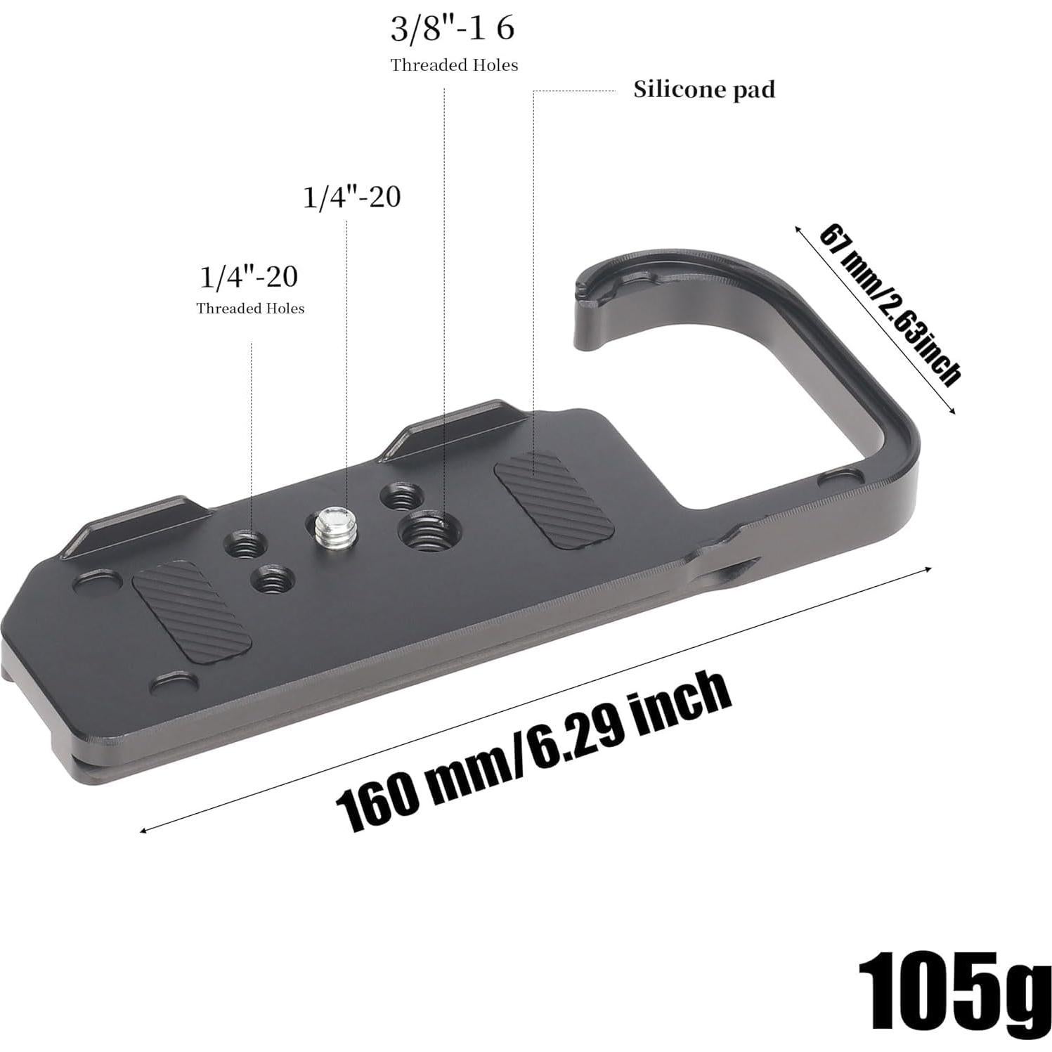Base de liberación rápida Hersmay para cámara Nikon Z8