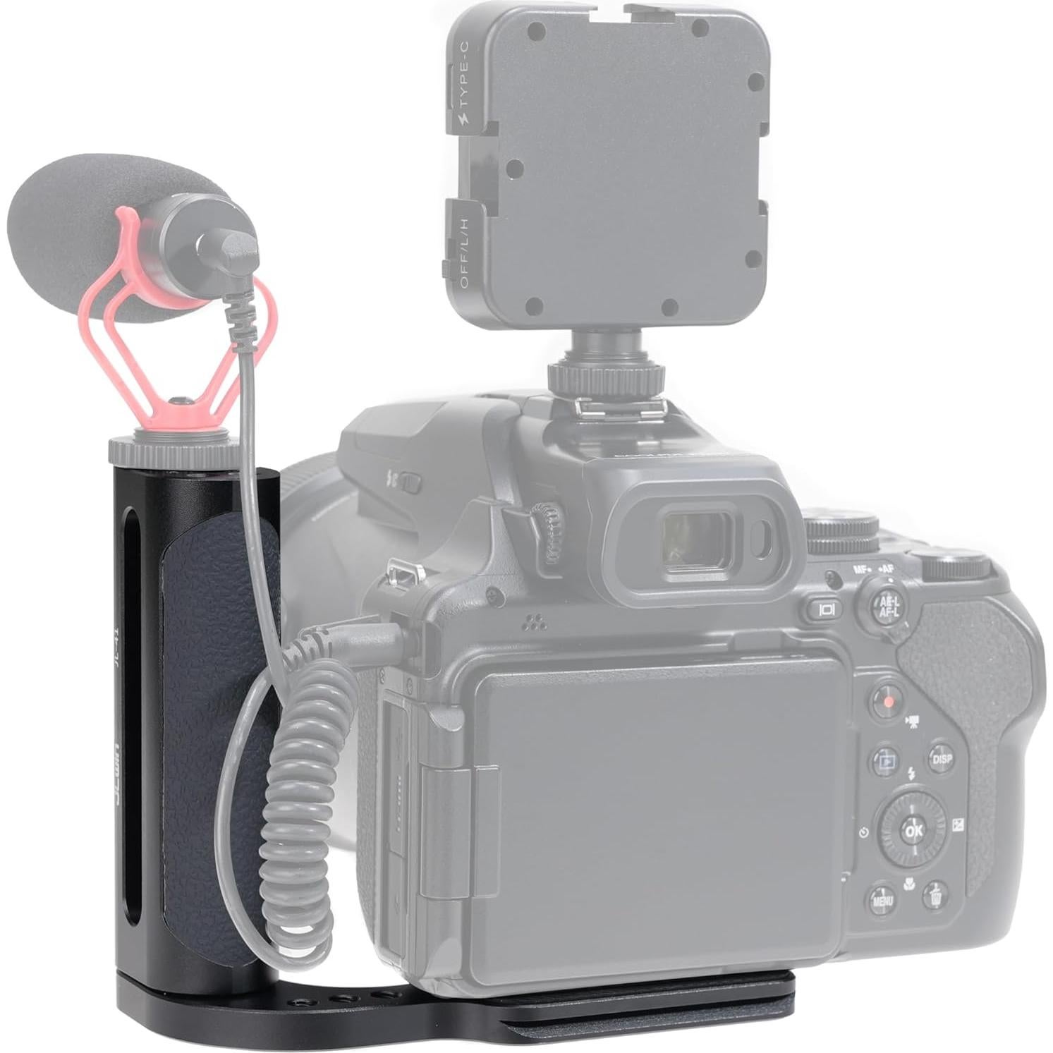 Soporte en L FocusFoto 2da Gen para Cámara DSLR y Sin Espejo